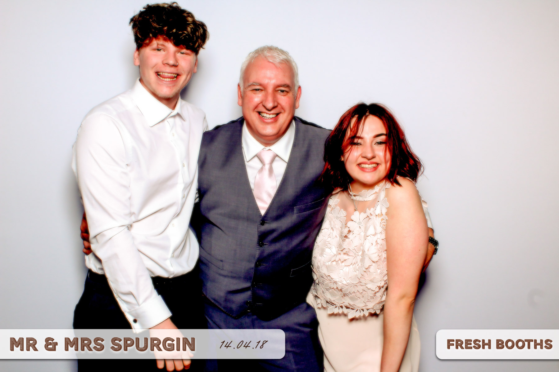 Mr & Mrs Spurgin | View more photos from the event at gallery.freshbooths.com/u/FreshBooths/Mr-Mrs-Spurgin