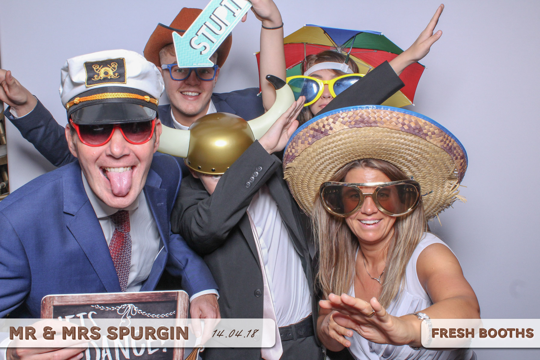 Mr & Mrs Spurgin | View more photos from the event at gallery.freshbooths.com/u/FreshBooths/Mr-Mrs-Spurgin