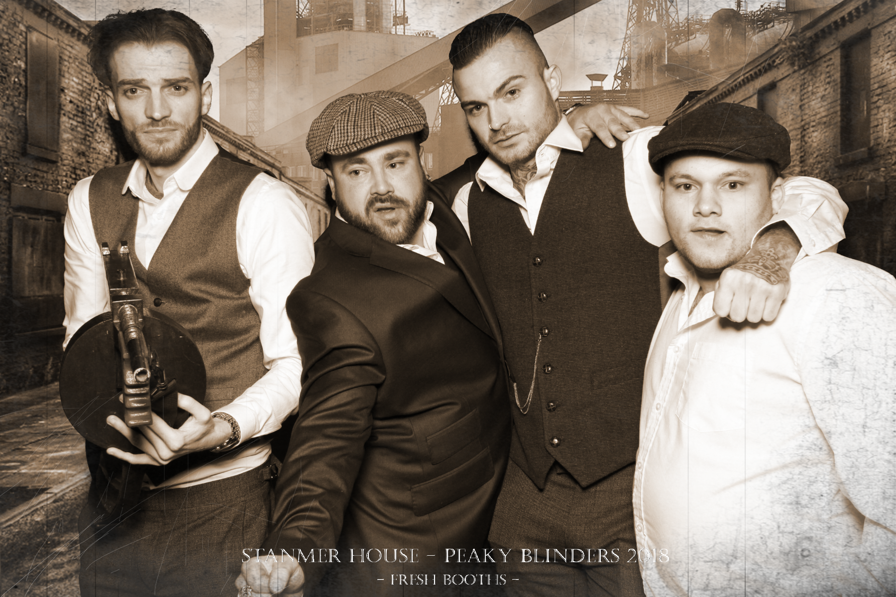 Peaky Blinders | View more photos from the event at gallery.freshbooths.com/u/FreshBooths/Peaky-Blinders
