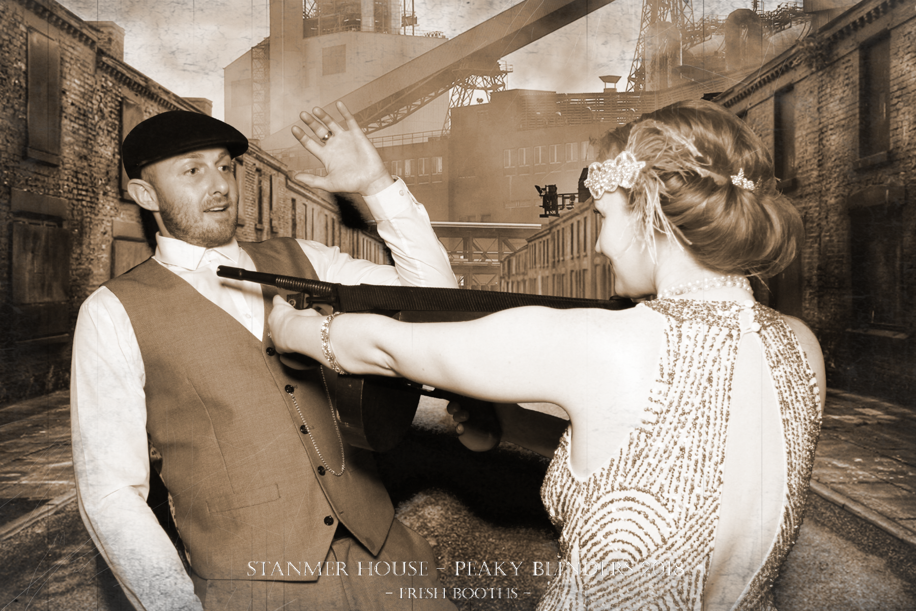 Peaky Blinders | View more photos from the event at gallery.freshbooths.com/u/FreshBooths/Peaky-Blinders