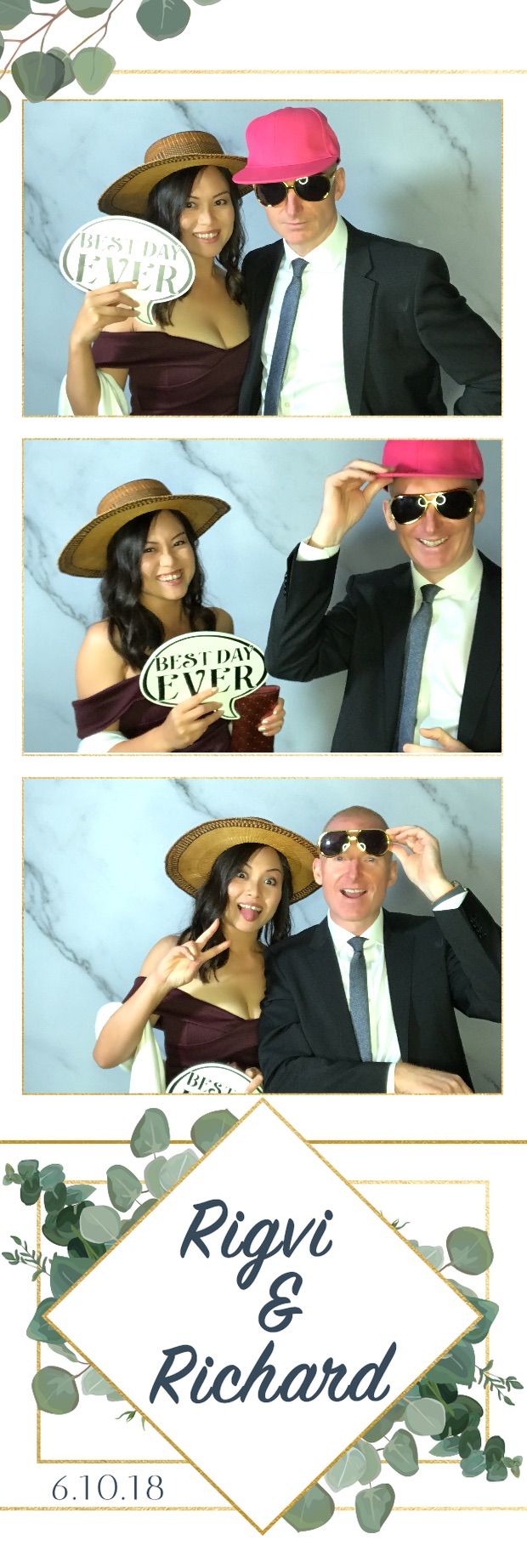 Rigvi & Richard's Wedding  | View more photos from the event at gallery.freshbooths.com/u/FreshBooths/Rigvi-Richards-Wedding