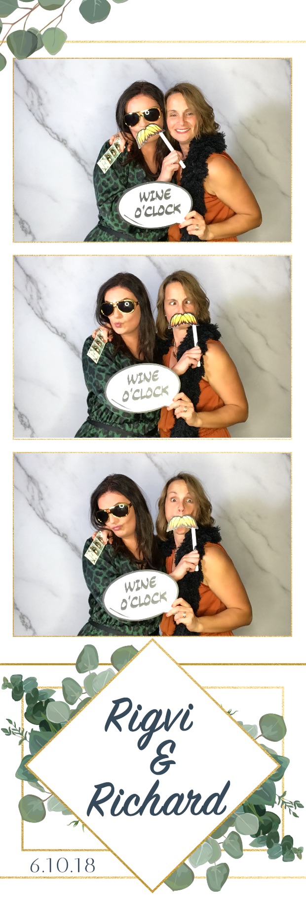 Rigvi & Richard's Wedding  | View more photos from the event at gallery.freshbooths.com/u/FreshBooths/Rigvi-Richards-Wedding