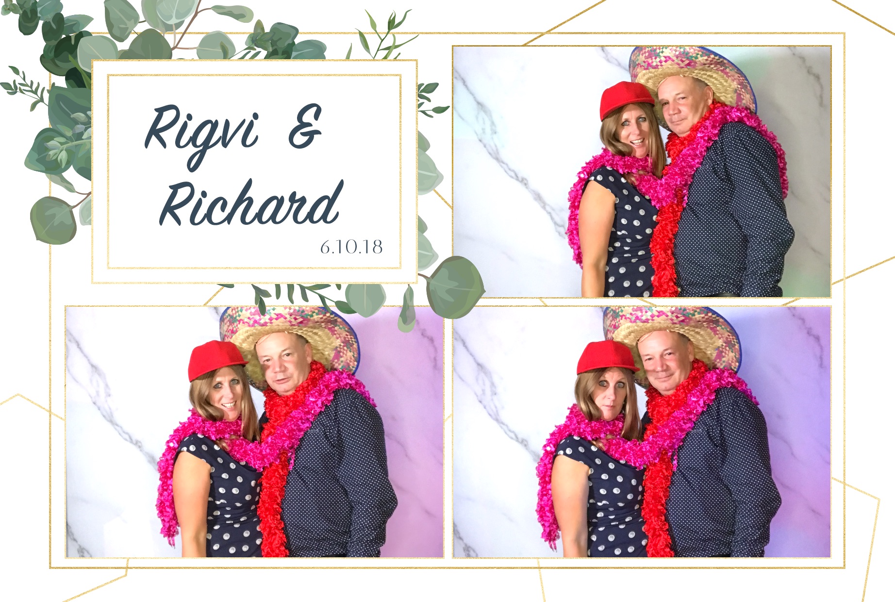 Rigvi & Richard's Wedding  | View more photos from the event at gallery.freshbooths.com/u/FreshBooths/Rigvi-Richards-Wedding