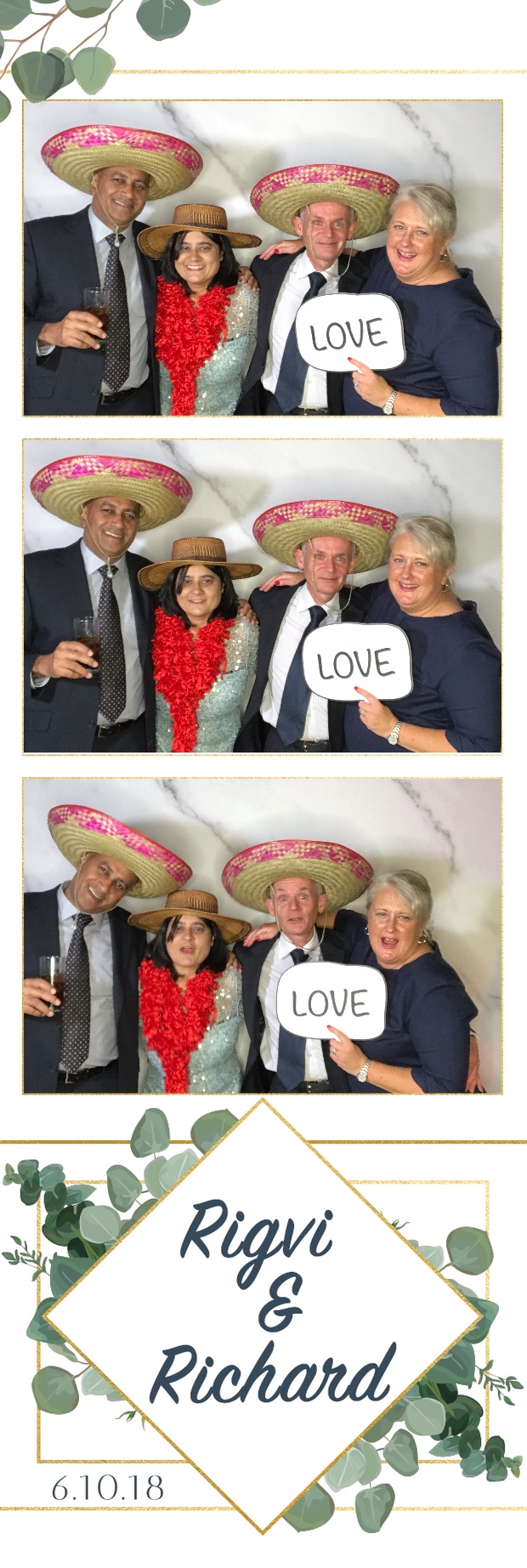 Rigvi & Richard's Wedding  | View more photos from the event at gallery.freshbooths.com/u/FreshBooths/Rigvi-Richards-Wedding