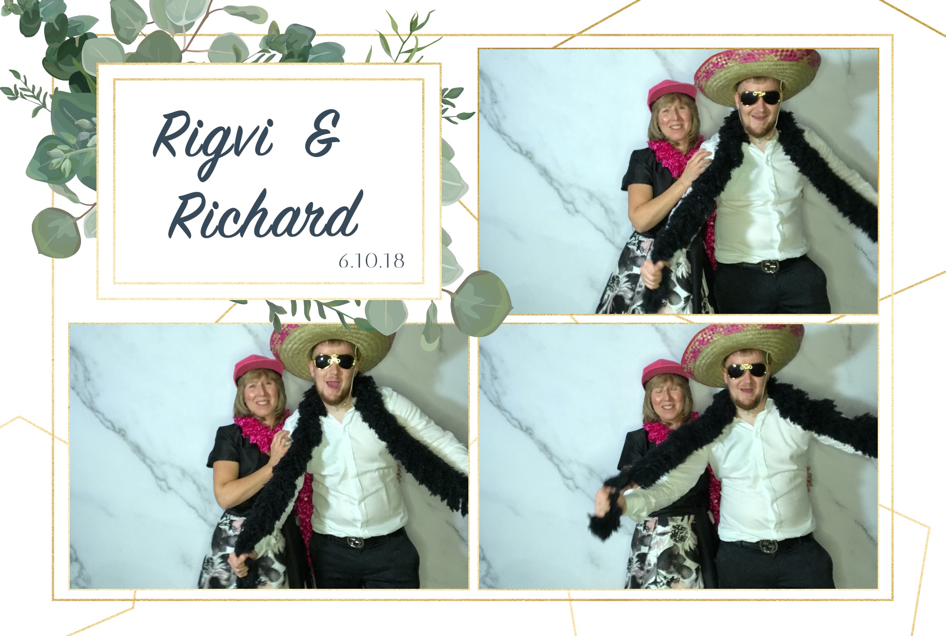 Rigvi & Richard's Wedding  | View more photos from the event at gallery.freshbooths.com/u/FreshBooths/Rigvi-Richards-Wedding