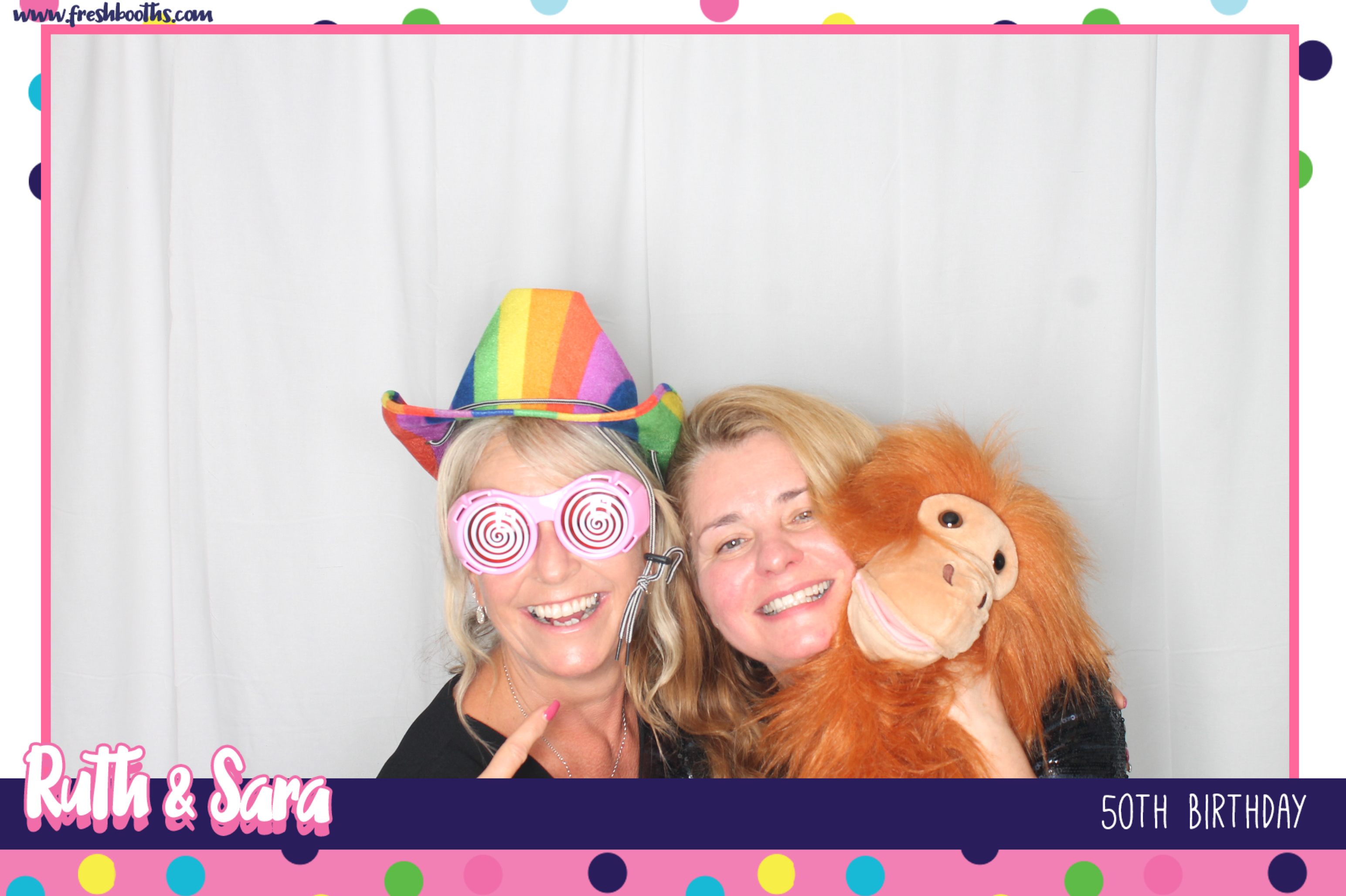 Ruth & Sara's 50th Birthday | View more photos from the event at gallery.freshbooths.com/u/FreshBooths/Ruth-Saras-50th-Birthday