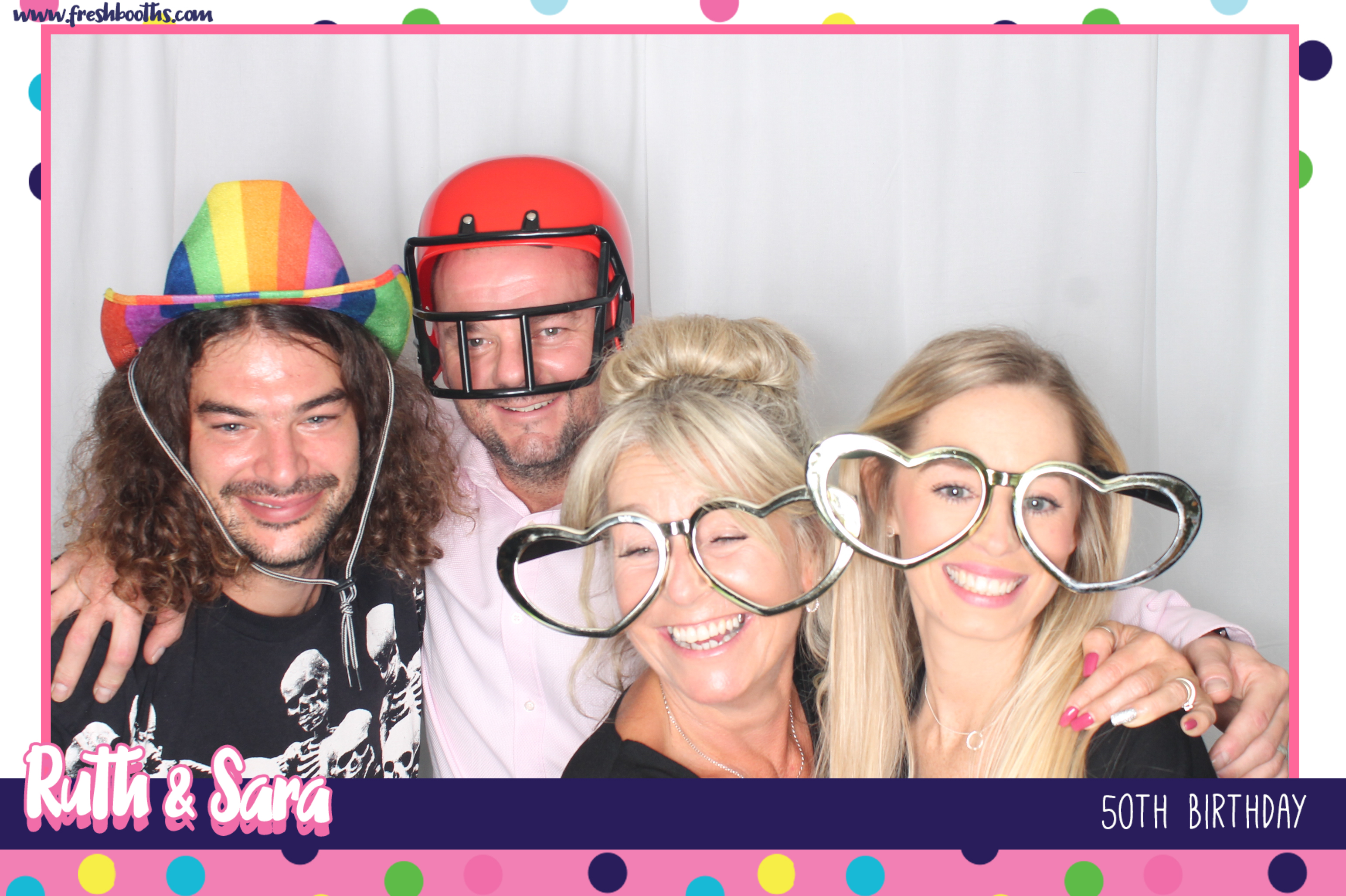 Ruth & Sara's 50th Birthday | View more photos from the event at gallery.freshbooths.com/u/FreshBooths/Ruth-Saras-50th-Birthday