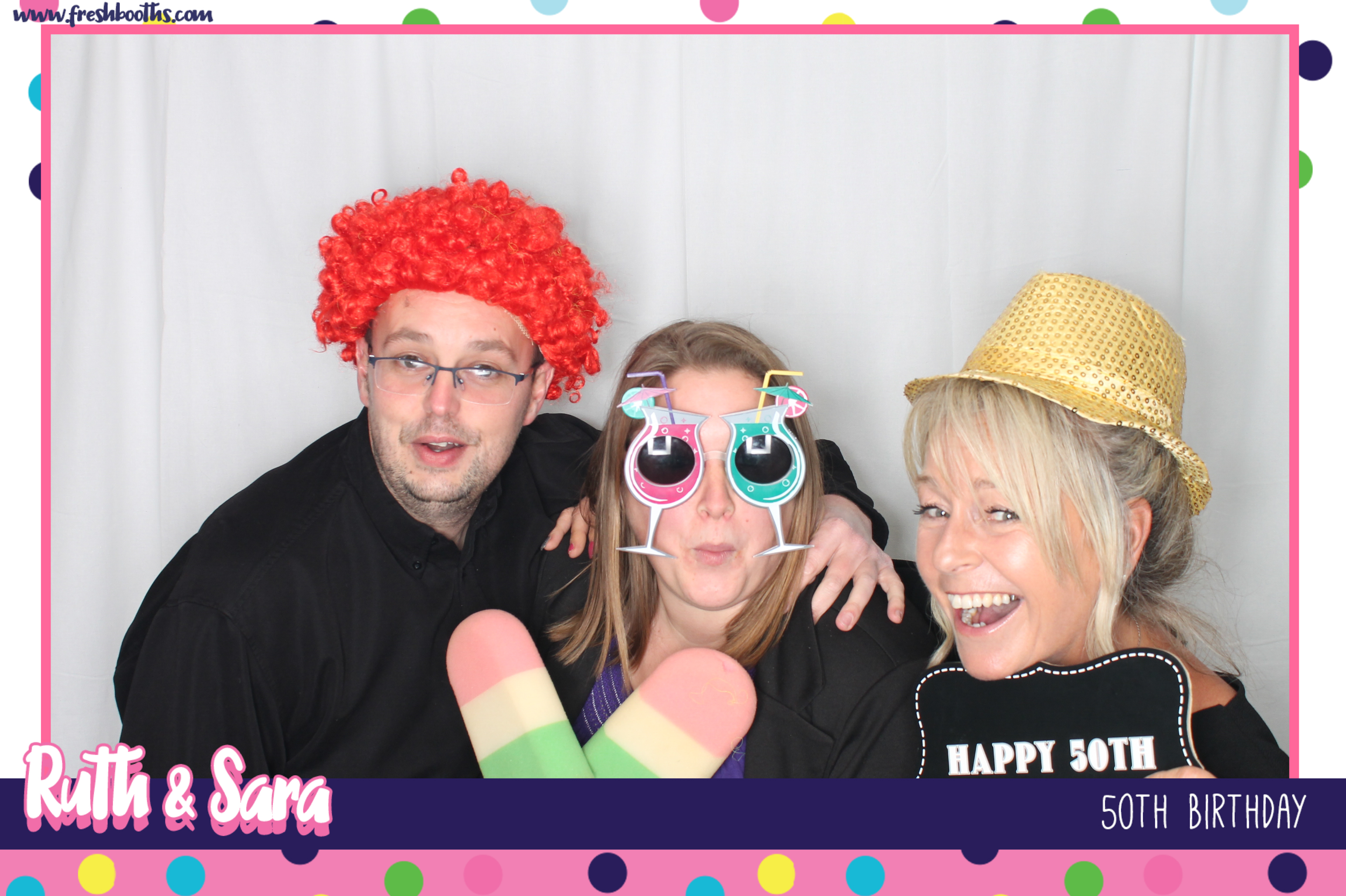 Ruth & Sara's 50th Birthday | View more photos from the event at gallery.freshbooths.com/u/FreshBooths/Ruth-Saras-50th-Birthday