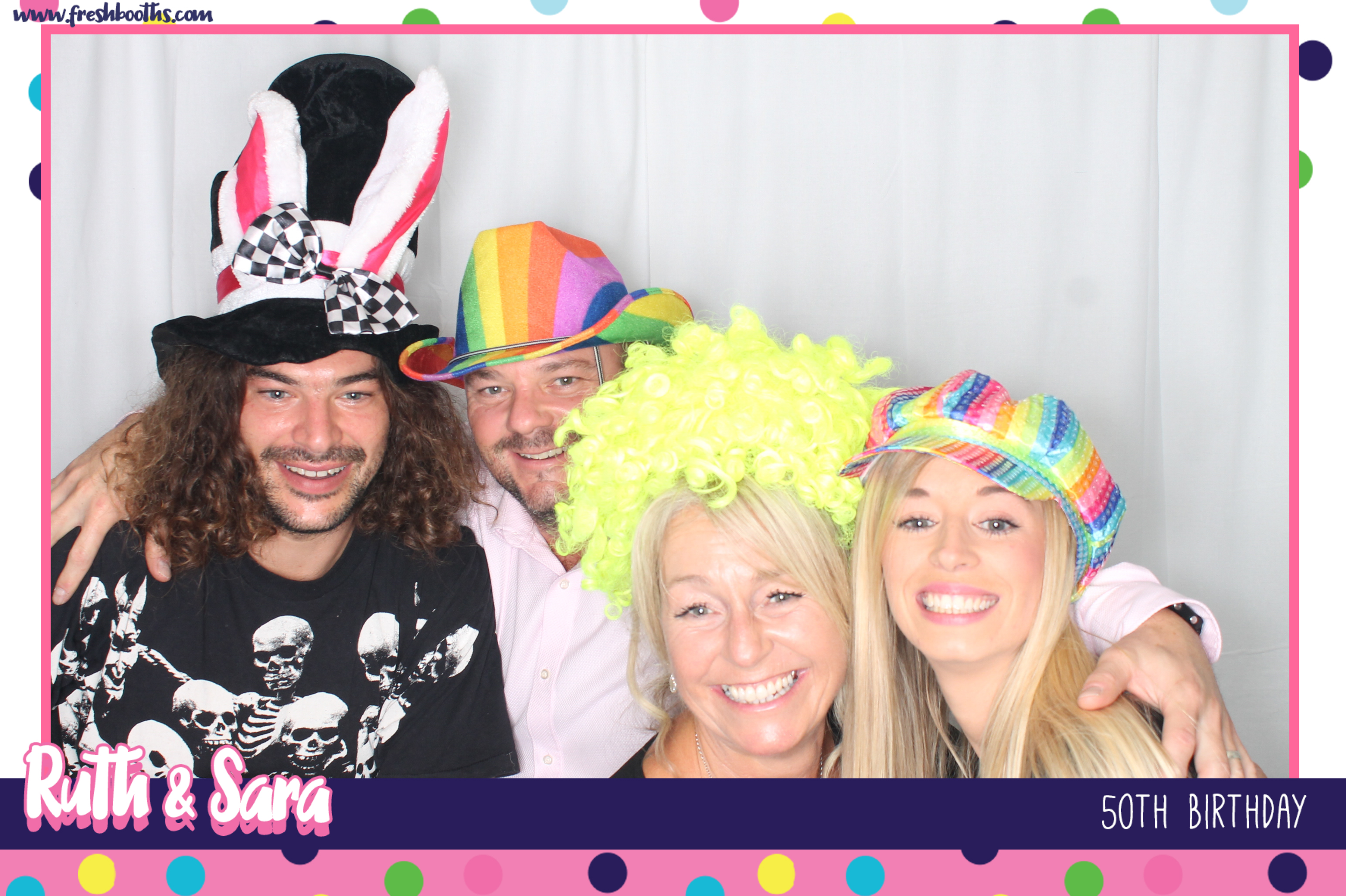 Ruth & Sara's 50th Birthday | View more photos from the event at gallery.freshbooths.com/u/FreshBooths/Ruth-Saras-50th-Birthday