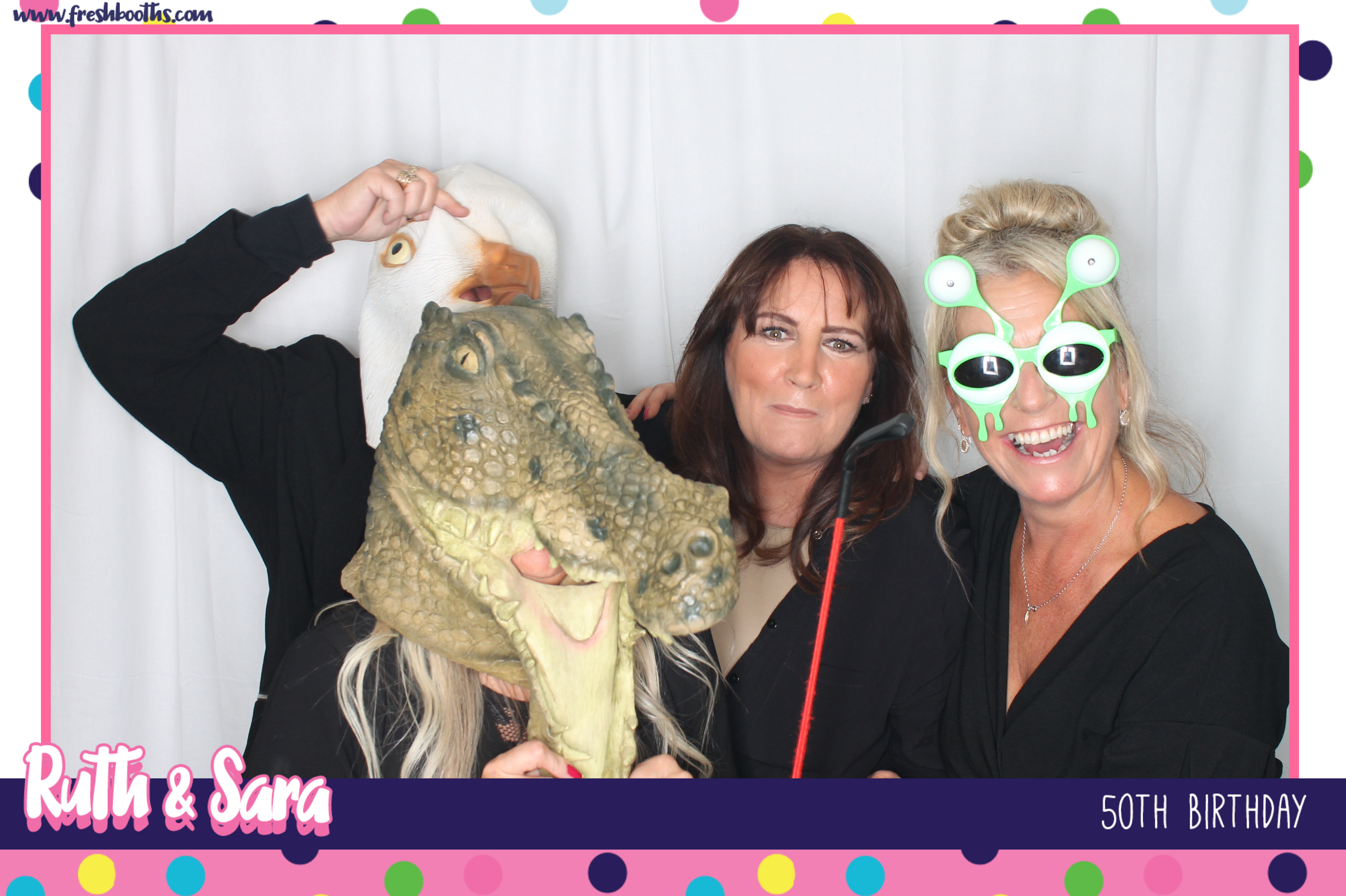 Ruth & Sara's 50th Birthday | View more photos from the event at gallery.freshbooths.com/u/FreshBooths/Ruth-Saras-50th-Birthday