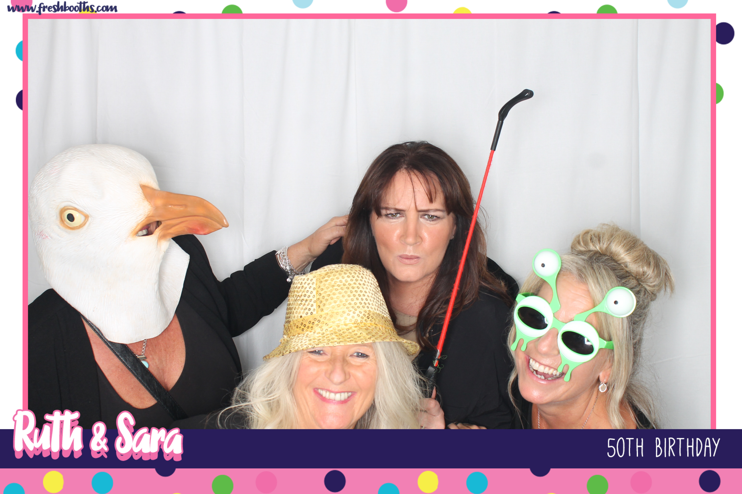 Ruth & Sara's 50th Birthday | View more photos from the event at gallery.freshbooths.com/u/FreshBooths/Ruth-Saras-50th-Birthday