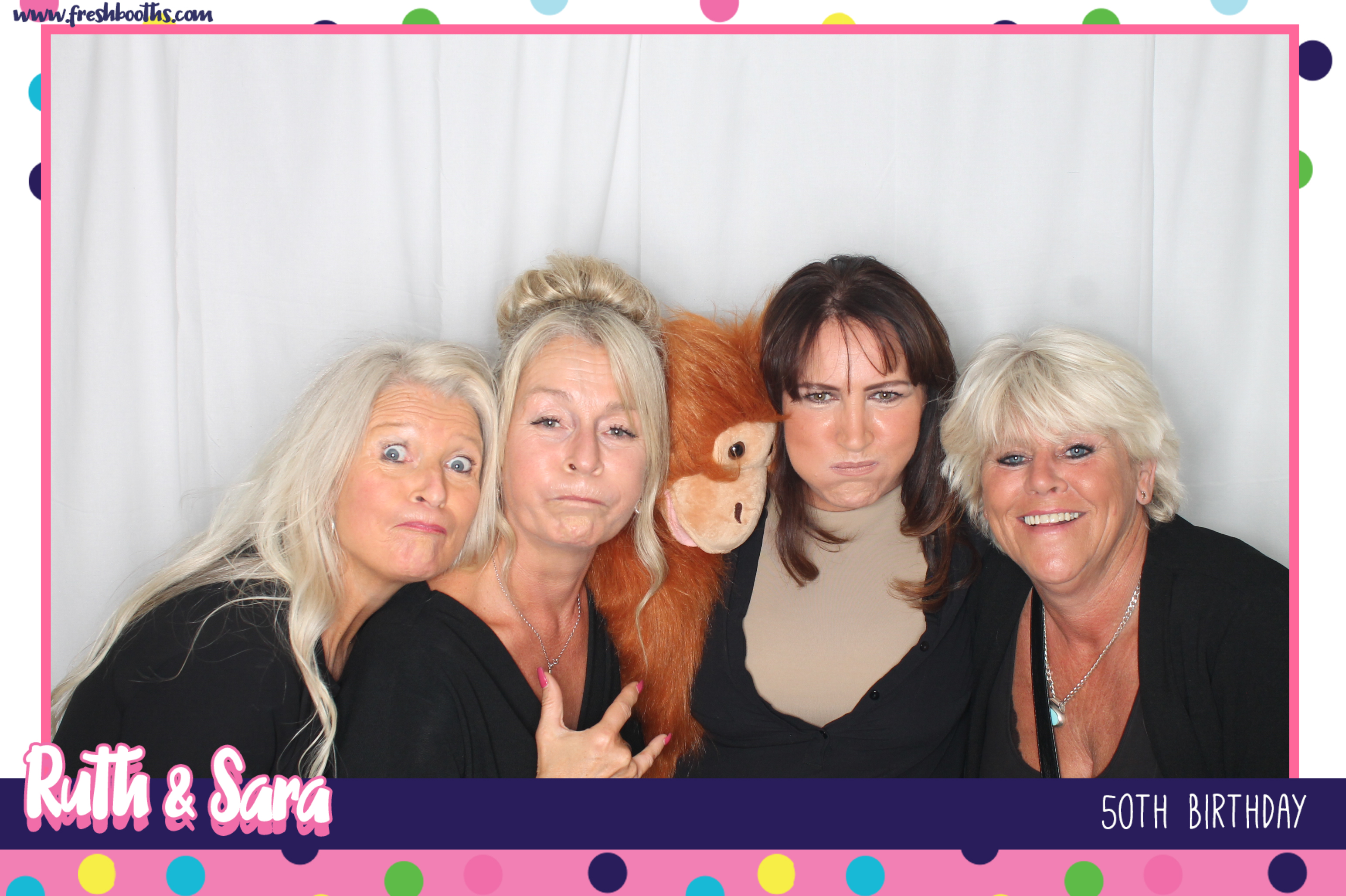 Ruth & Sara's 50th Birthday | View more photos from the event at gallery.freshbooths.com/u/FreshBooths/Ruth-Saras-50th-Birthday
