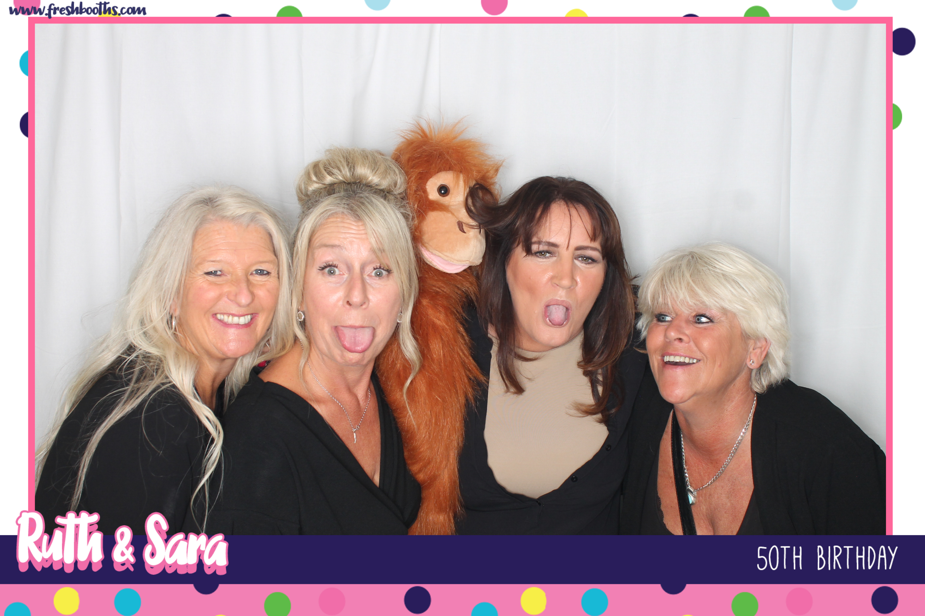 Ruth & Sara's 50th Birthday | View more photos from the event at gallery.freshbooths.com/u/FreshBooths/Ruth-Saras-50th-Birthday
