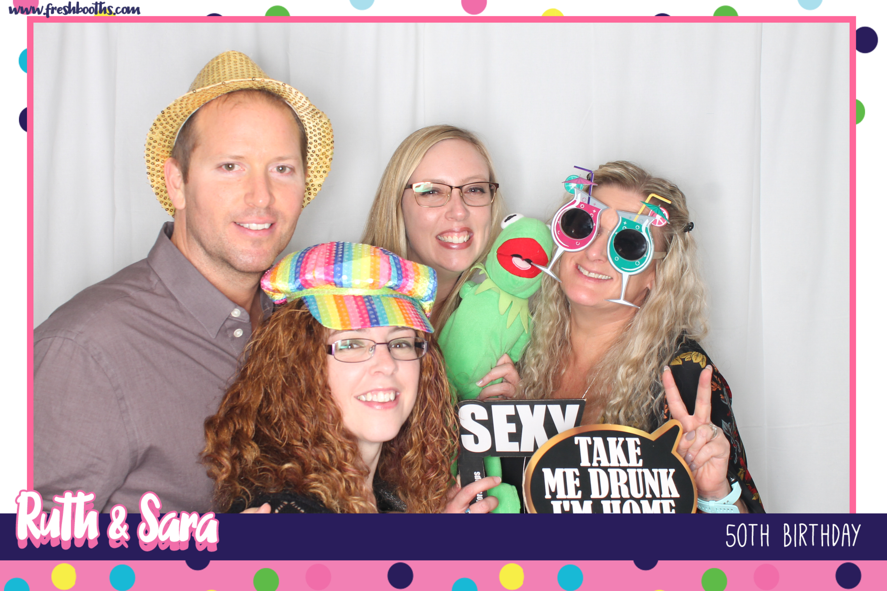 Ruth & Sara's 50th Birthday | View more photos from the event at gallery.freshbooths.com/u/FreshBooths/Ruth-Saras-50th-Birthday