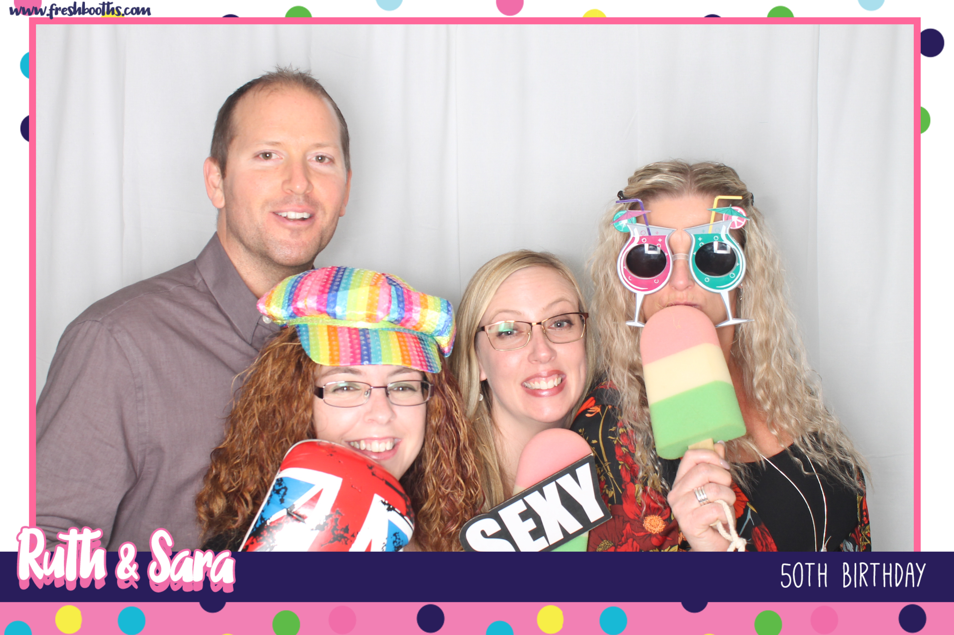 Ruth & Sara's 50th Birthday | View more photos from the event at gallery.freshbooths.com/u/FreshBooths/Ruth-Saras-50th-Birthday
