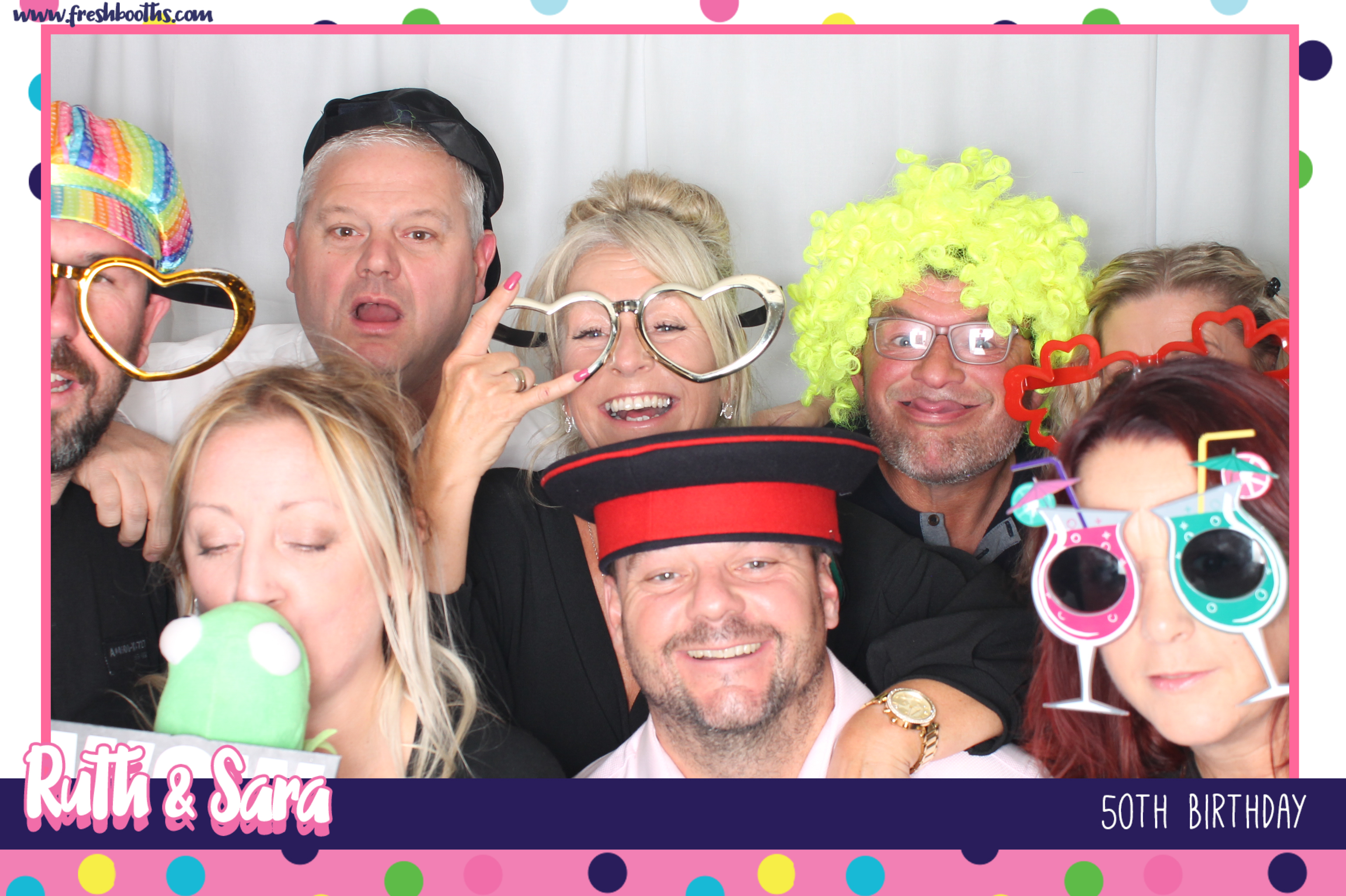 Ruth & Sara's 50th Birthday | View more photos from the event at gallery.freshbooths.com/u/FreshBooths/Ruth-Saras-50th-Birthday