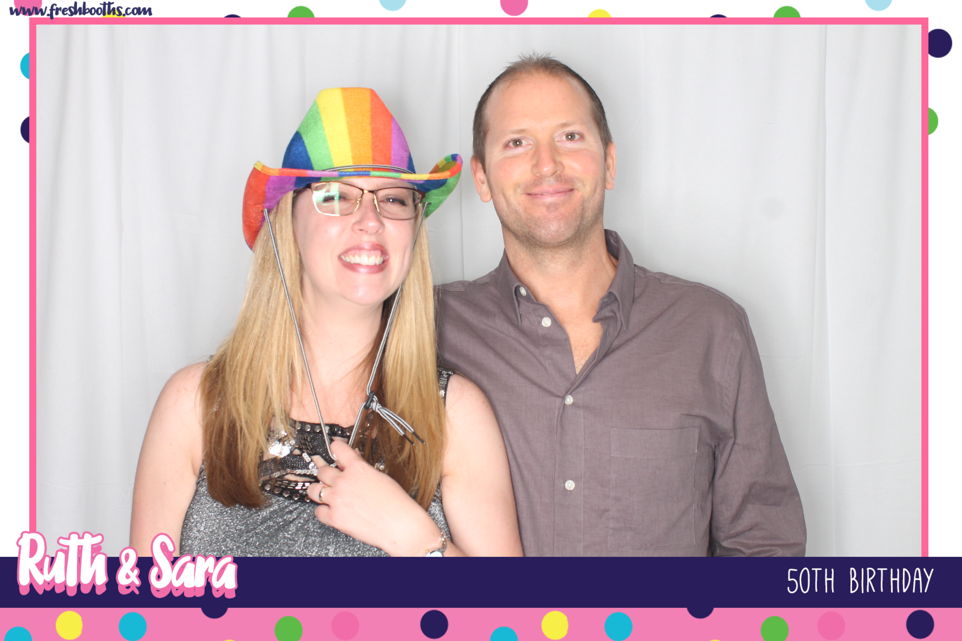 Ruth & Sara's 50th Birthday | View more photos from the event at gallery.freshbooths.com/u/FreshBooths/Ruth-Saras-50th-Birthday