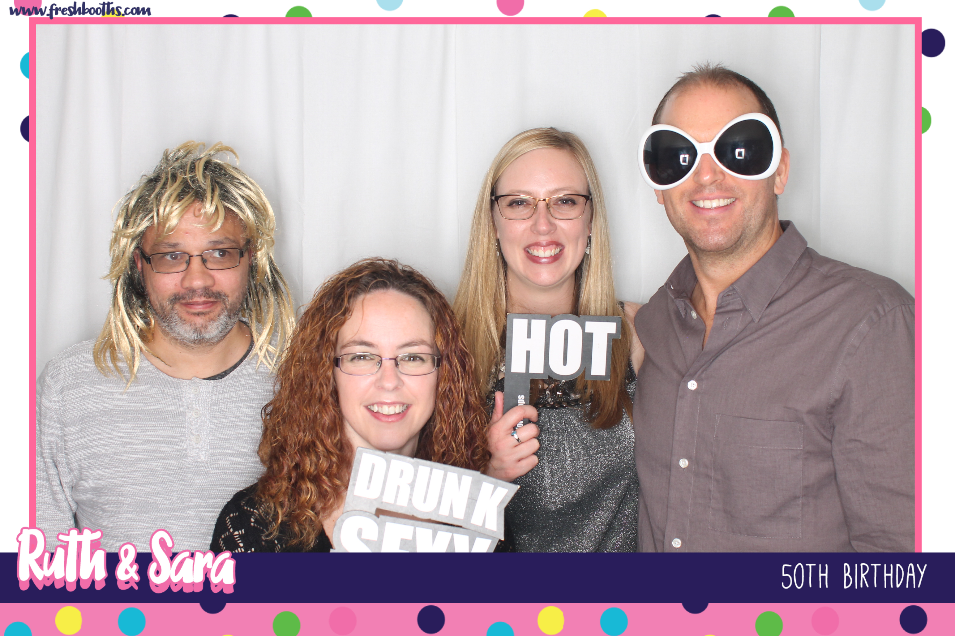 Ruth & Sara's 50th Birthday | View more photos from the event at gallery.freshbooths.com/u/FreshBooths/Ruth-Saras-50th-Birthday