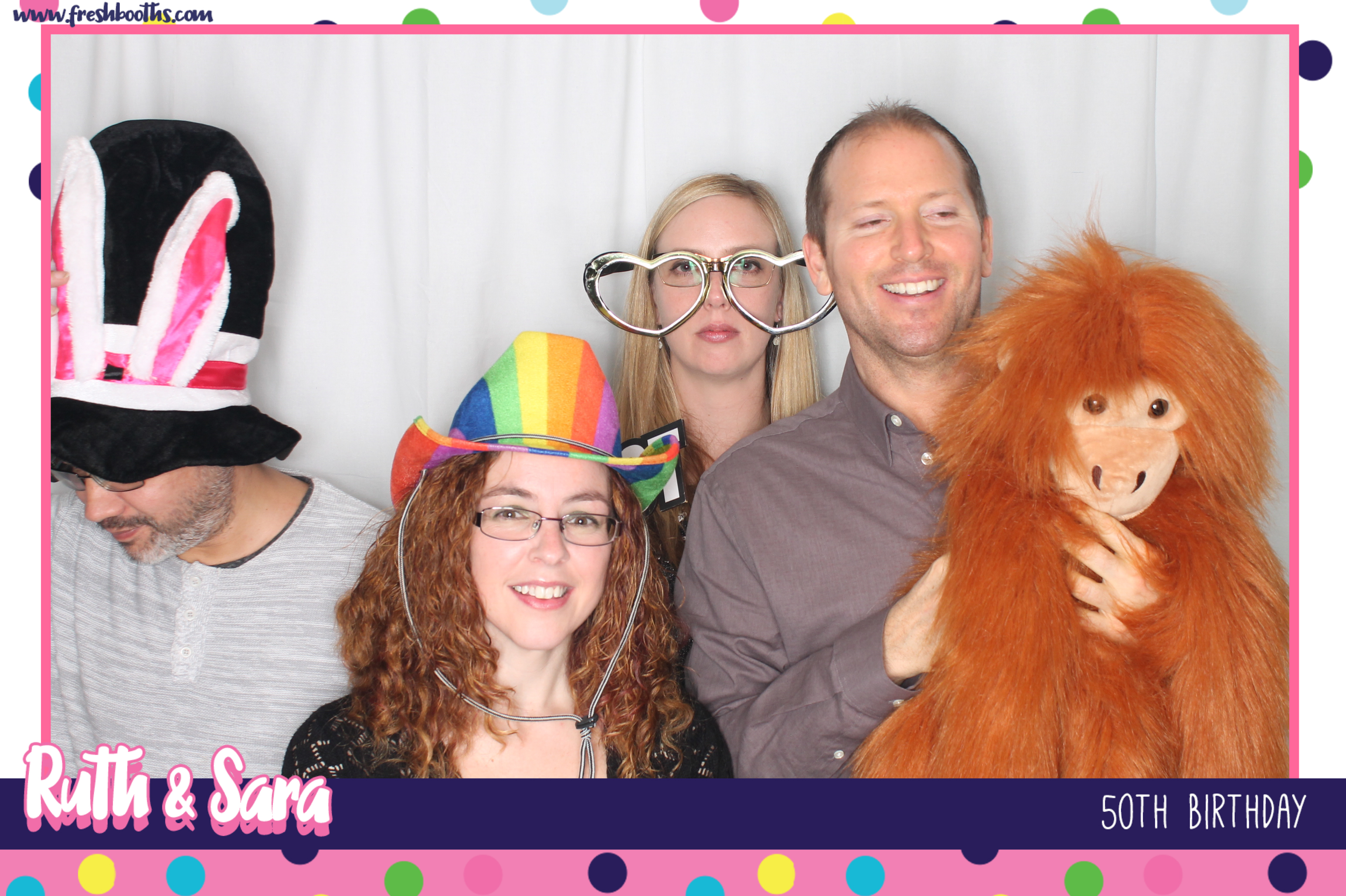 Ruth & Sara's 50th Birthday | View more photos from the event at gallery.freshbooths.com/u/FreshBooths/Ruth-Saras-50th-Birthday