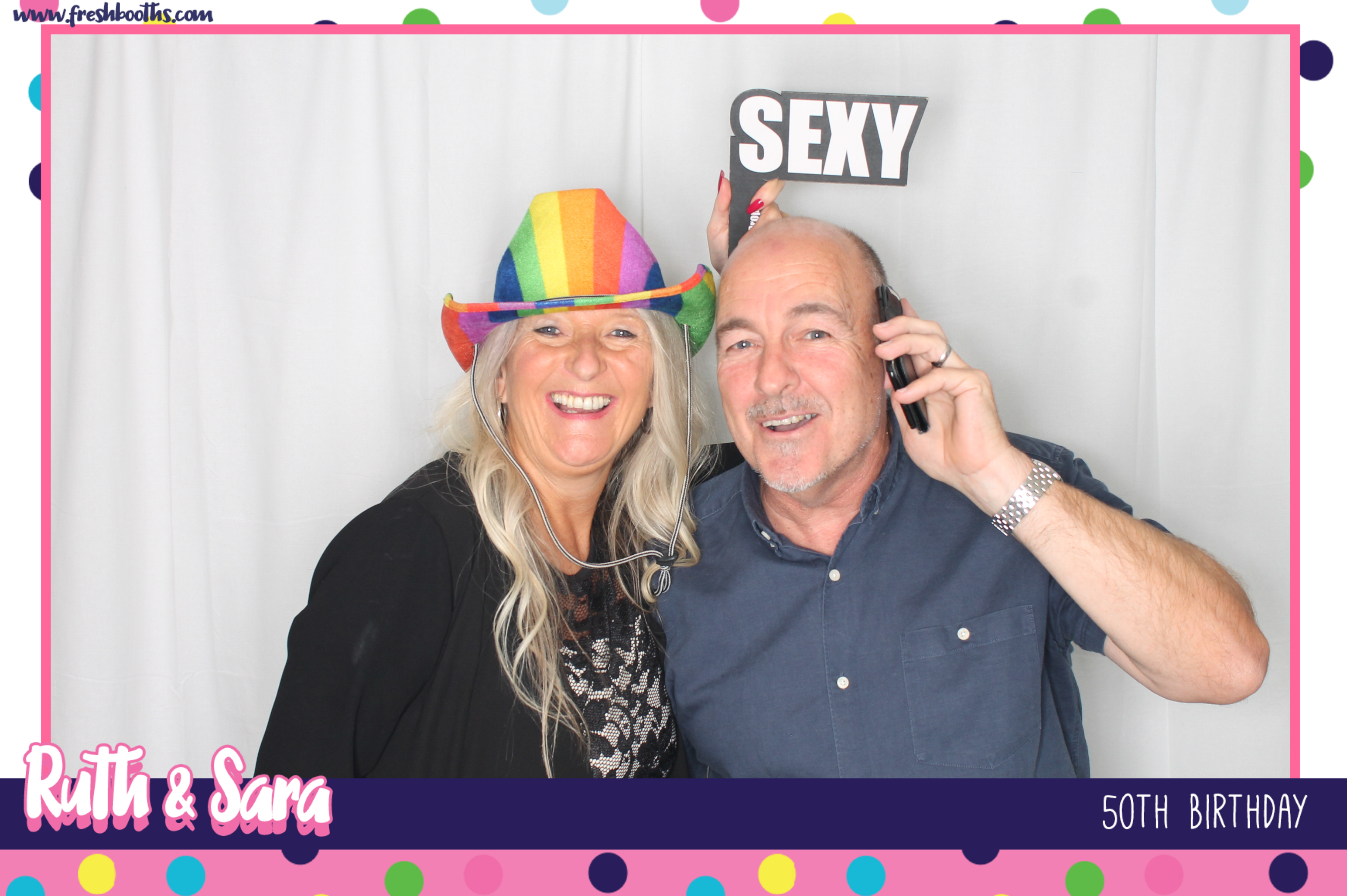 Ruth & Sara's 50th Birthday | View more photos from the event at gallery.freshbooths.com/u/FreshBooths/Ruth-Saras-50th-Birthday