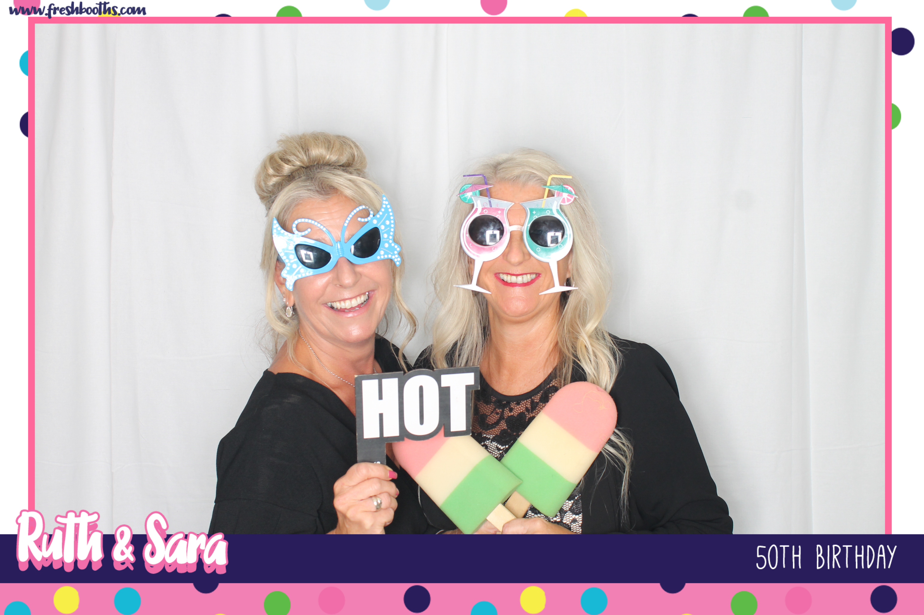 Ruth & Sara's 50th Birthday | View more photos from the event at gallery.freshbooths.com/u/FreshBooths/Ruth-Saras-50th-Birthday