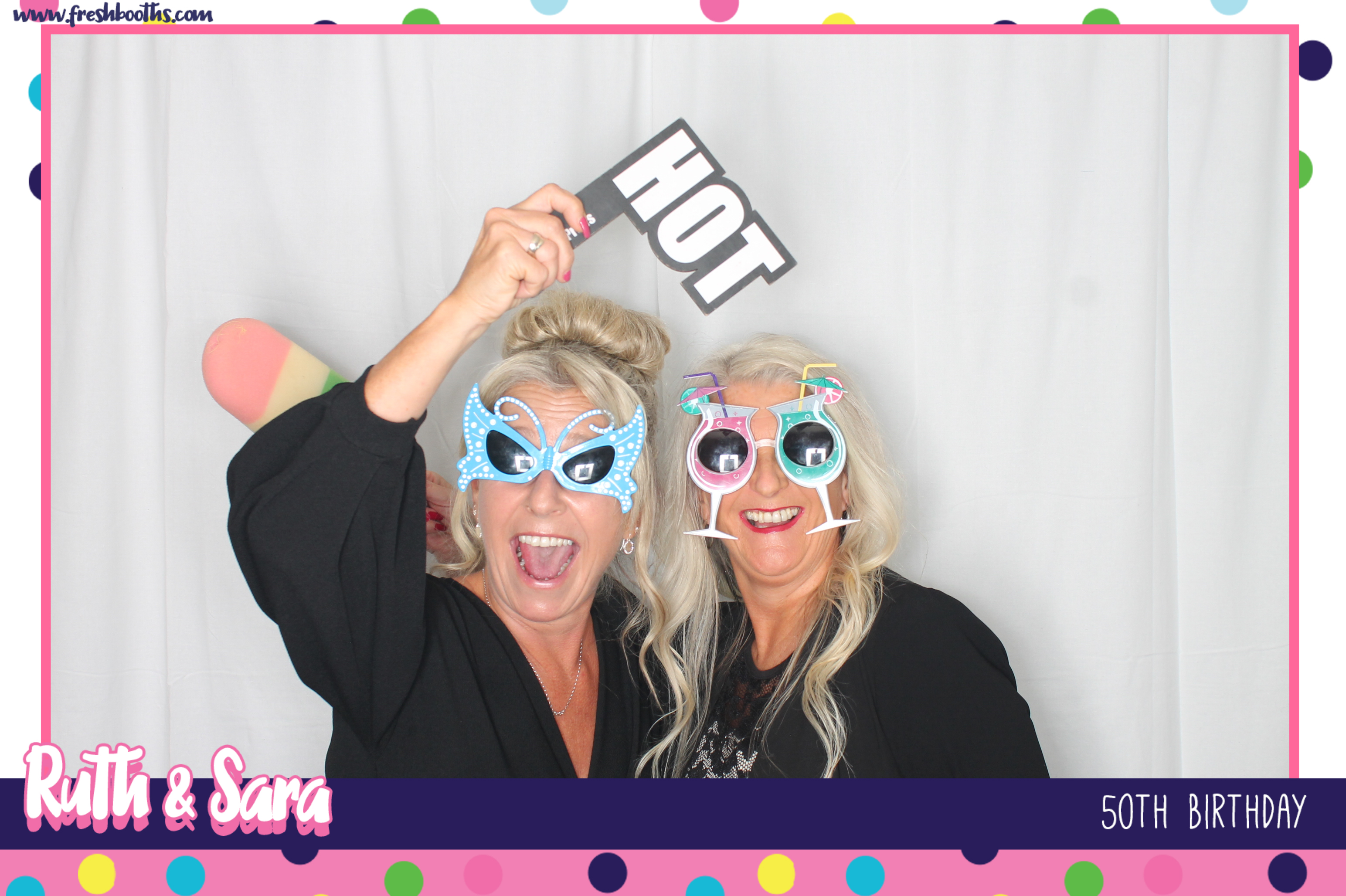 Ruth & Sara's 50th Birthday | View more photos from the event at gallery.freshbooths.com/u/FreshBooths/Ruth-Saras-50th-Birthday