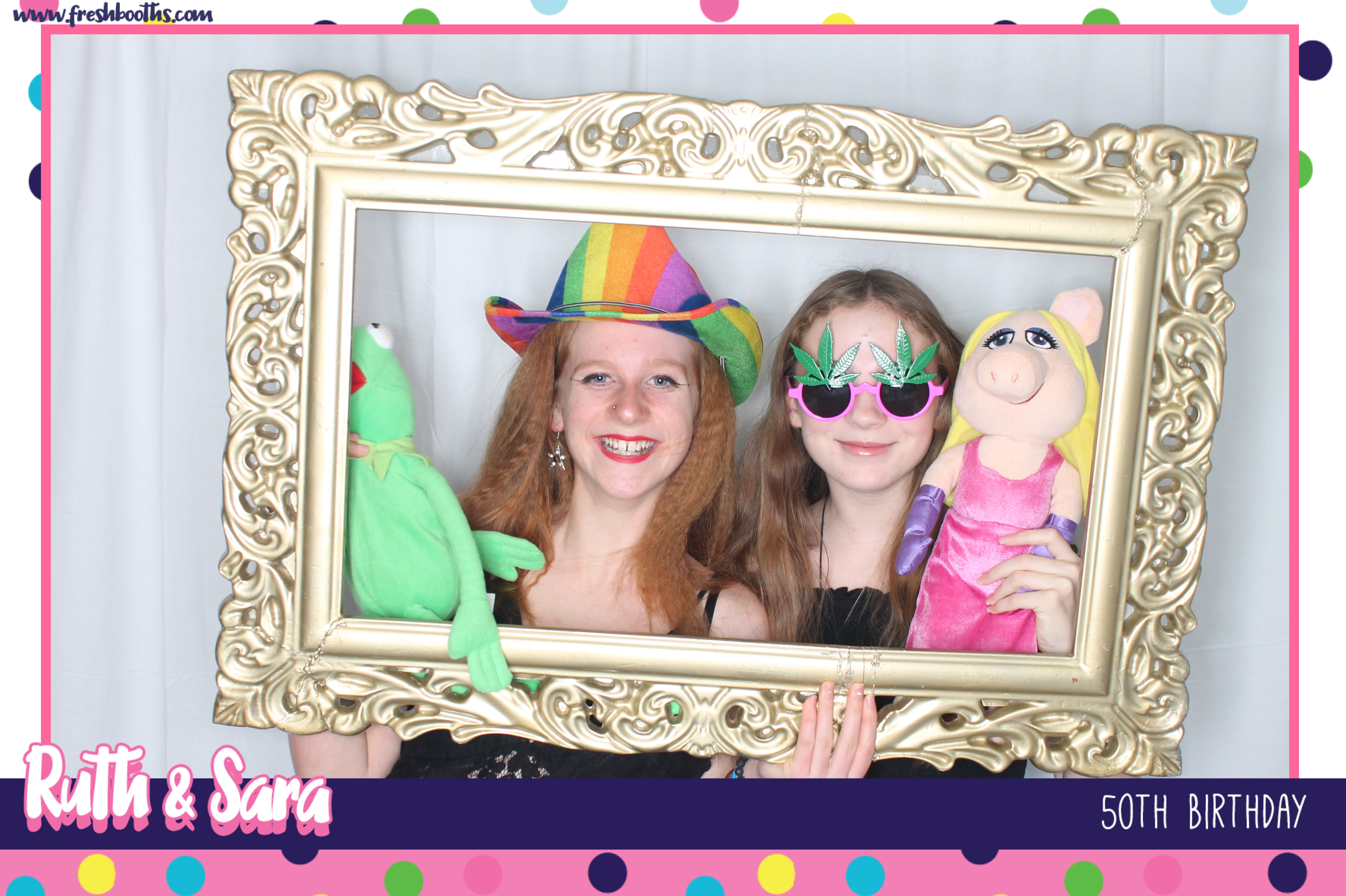 Ruth & Sara's 50th Birthday | View more photos from the event at gallery.freshbooths.com/u/FreshBooths/Ruth-Saras-50th-Birthday