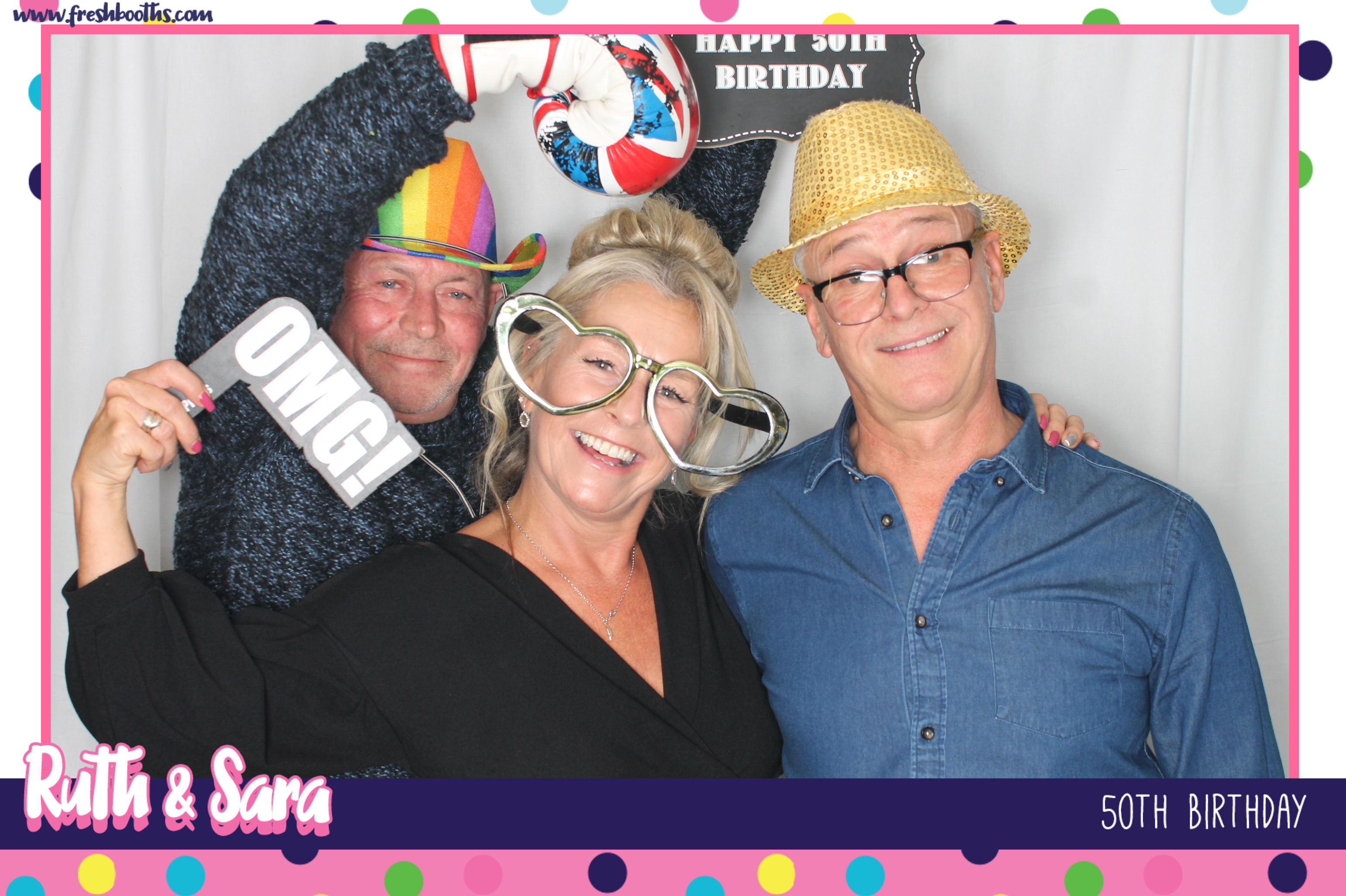 Ruth & Sara's 50th Birthday | View more photos from the event at gallery.freshbooths.com/u/FreshBooths/Ruth-Saras-50th-Birthday