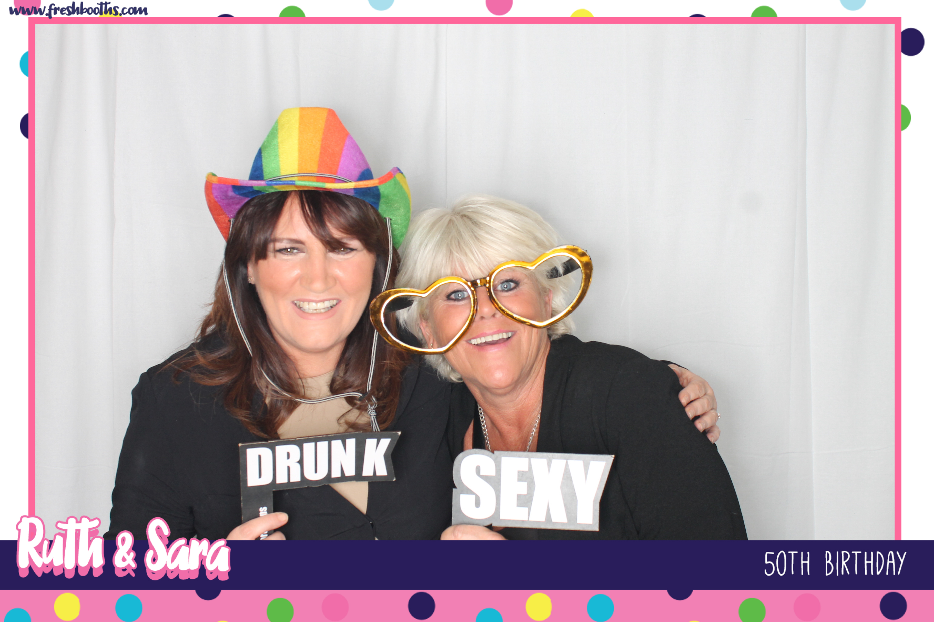 Ruth & Sara's 50th Birthday | View more photos from the event at gallery.freshbooths.com/u/FreshBooths/Ruth-Saras-50th-Birthday
