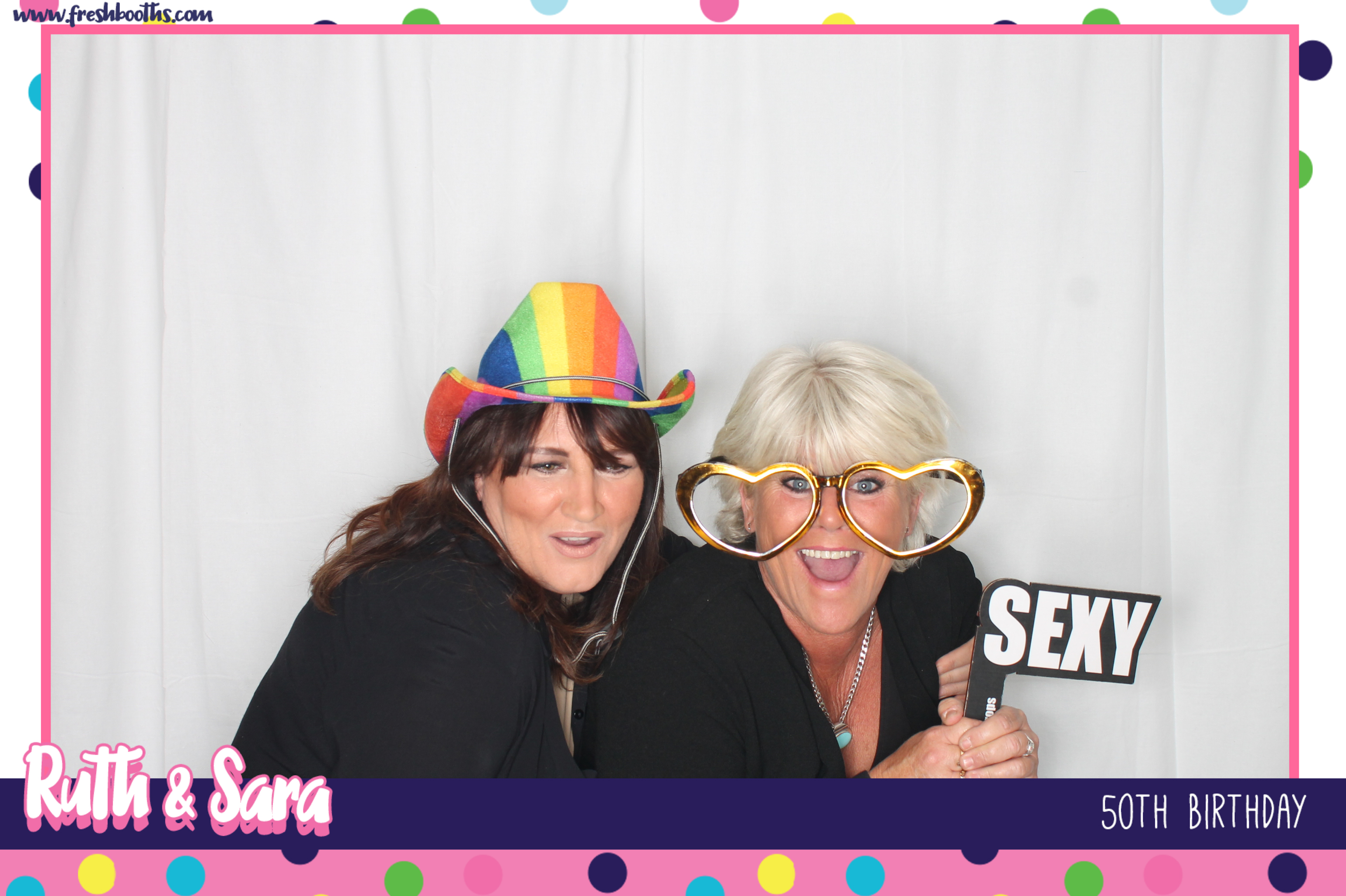 Ruth & Sara's 50th Birthday | View more photos from the event at gallery.freshbooths.com/u/FreshBooths/Ruth-Saras-50th-Birthday