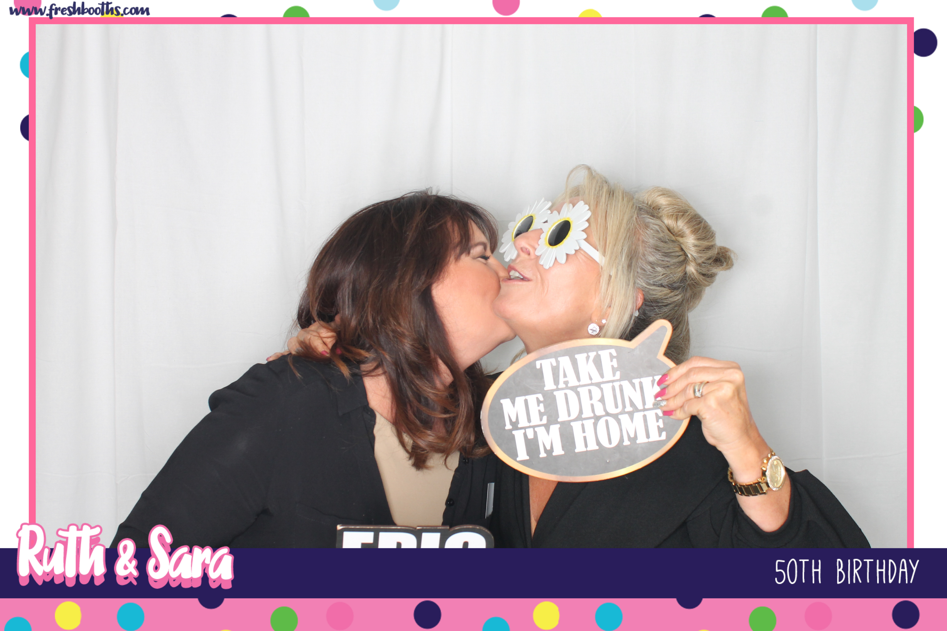 Ruth & Sara's 50th Birthday | View more photos from the event at gallery.freshbooths.com/u/FreshBooths/Ruth-Saras-50th-Birthday