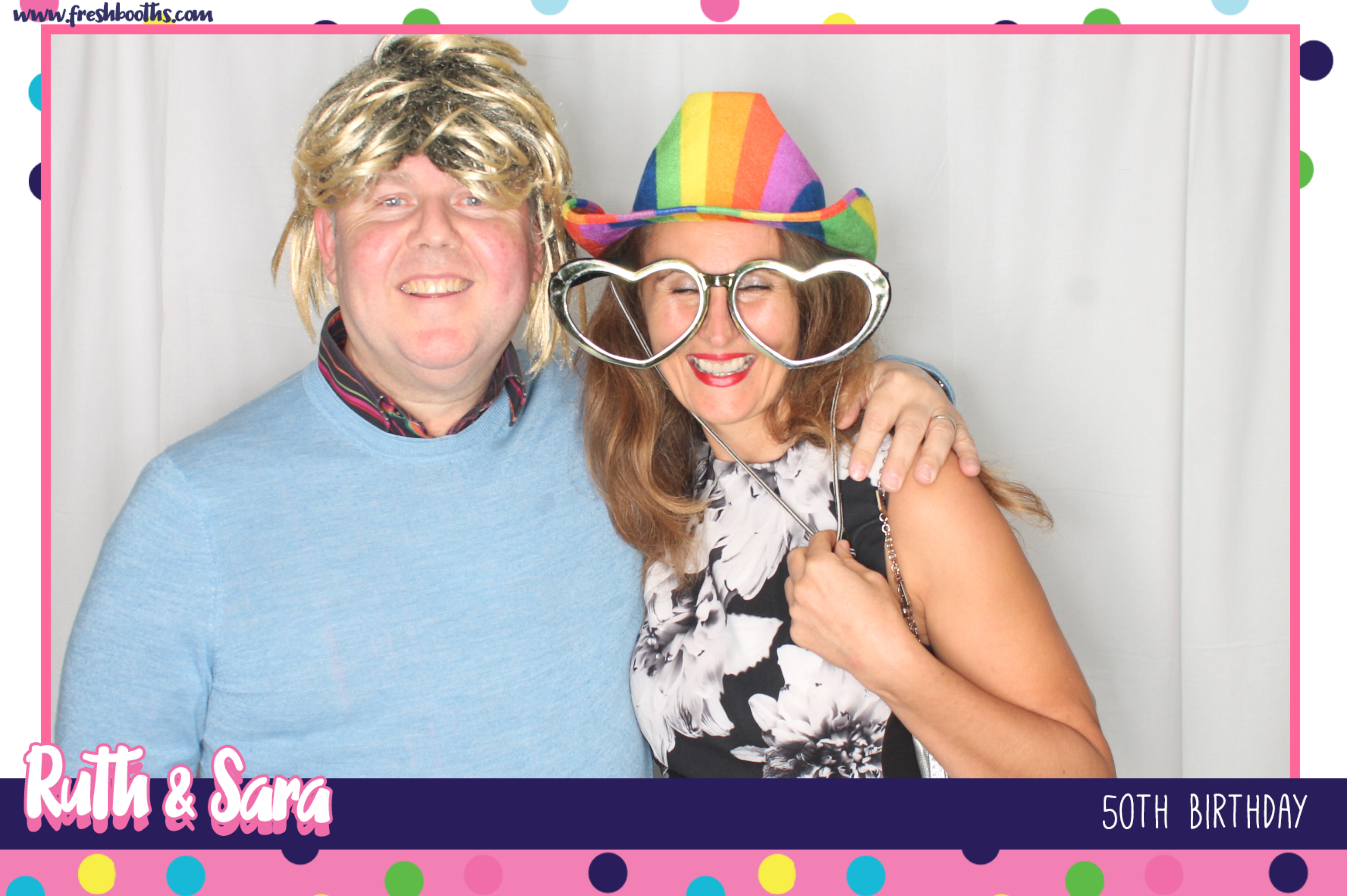 Ruth & Sara's 50th Birthday | View more photos from the event at gallery.freshbooths.com/u/FreshBooths/Ruth-Saras-50th-Birthday