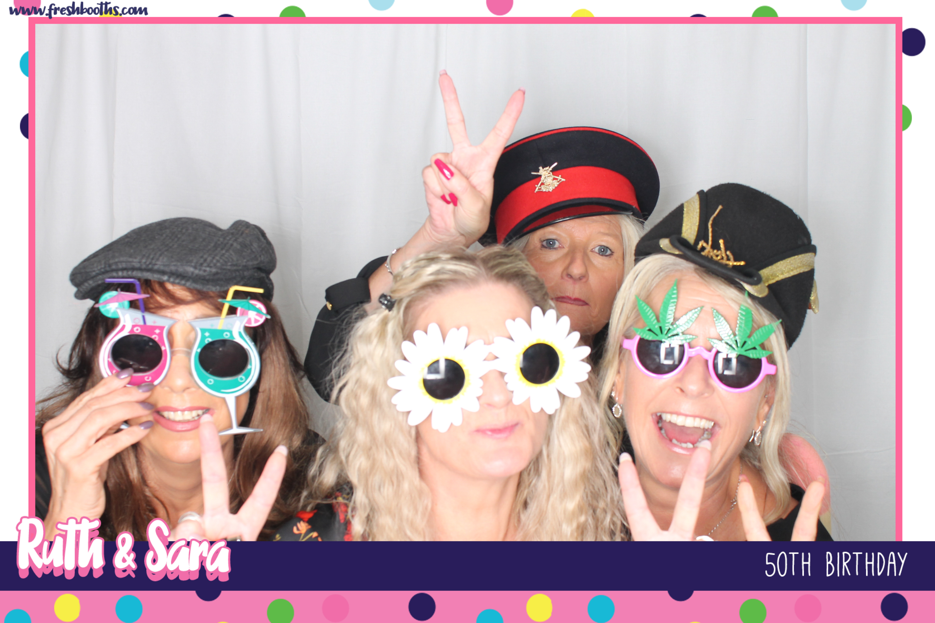 Ruth & Sara's 50th Birthday | View more photos from the event at gallery.freshbooths.com/u/FreshBooths/Ruth-Saras-50th-Birthday