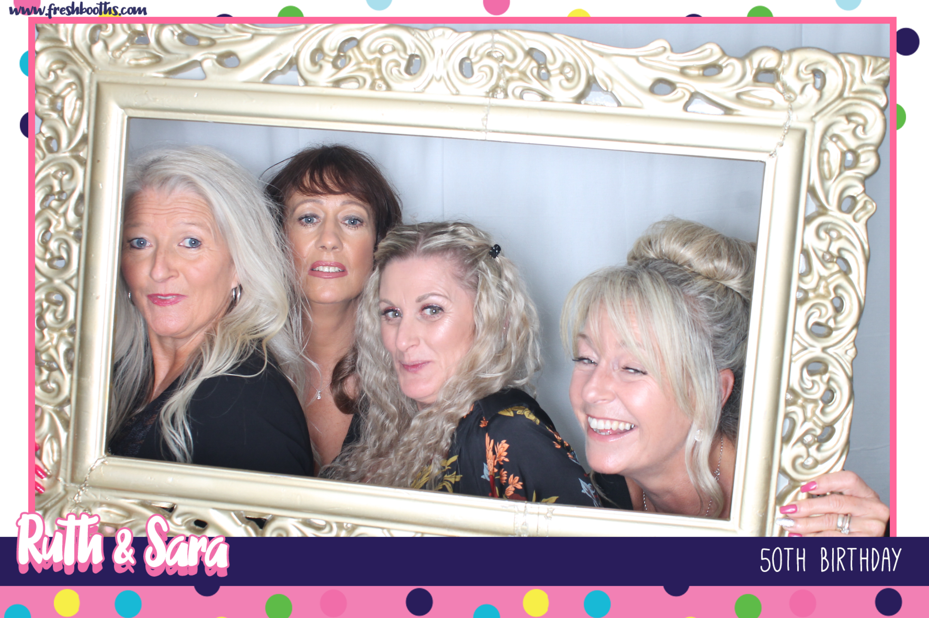 Ruth & Sara's 50th Birthday | View more photos from the event at gallery.freshbooths.com/u/FreshBooths/Ruth-Saras-50th-Birthday