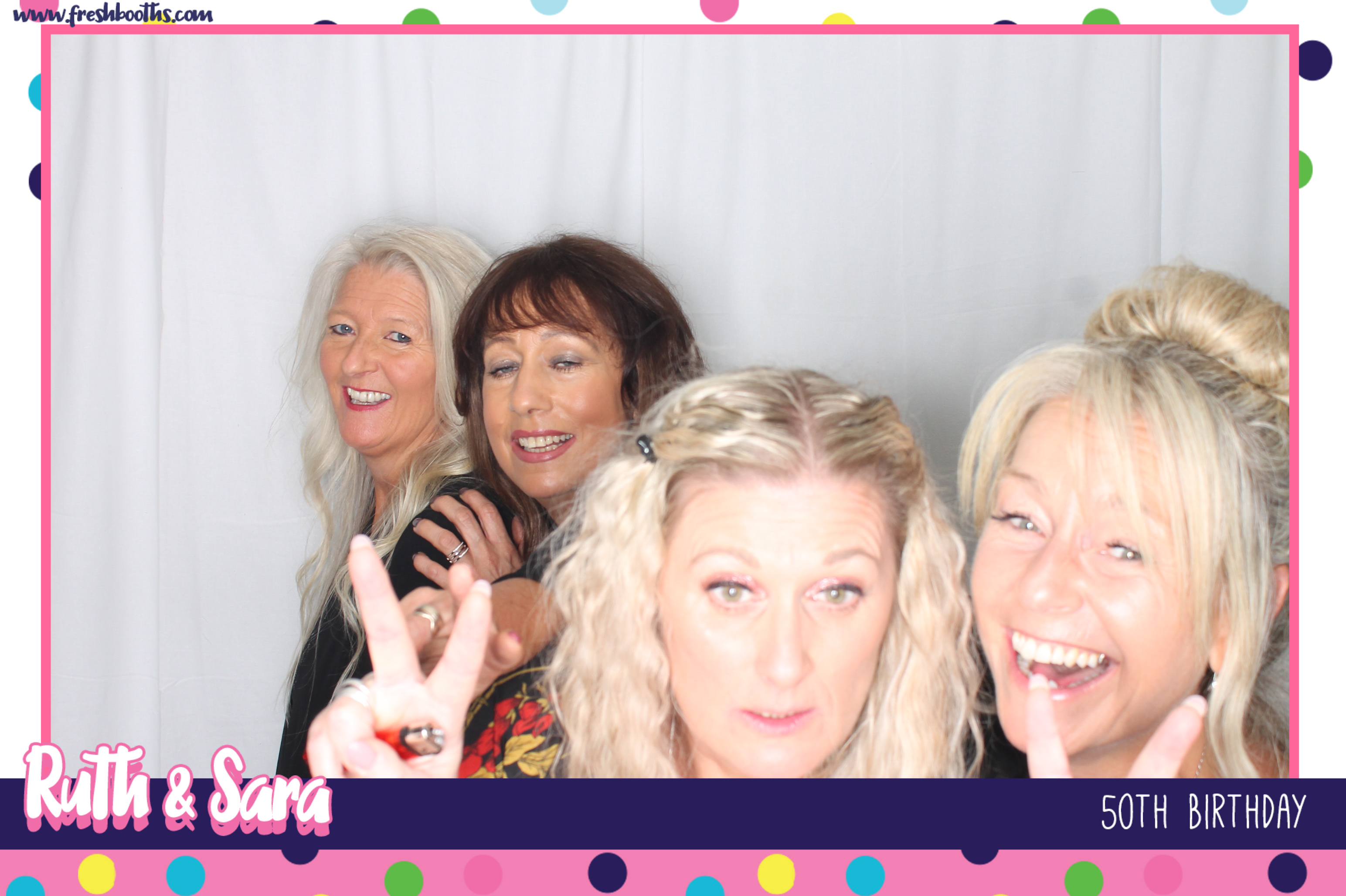 Ruth & Sara's 50th Birthday | View more photos from the event at gallery.freshbooths.com/u/FreshBooths/Ruth-Saras-50th-Birthday