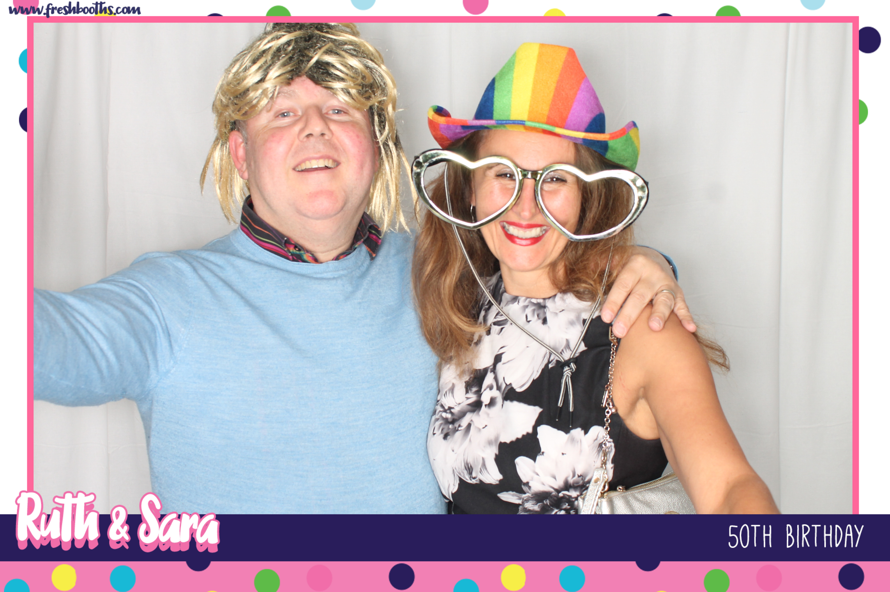 Ruth & Sara's 50th Birthday | View more photos from the event at gallery.freshbooths.com/u/FreshBooths/Ruth-Saras-50th-Birthday