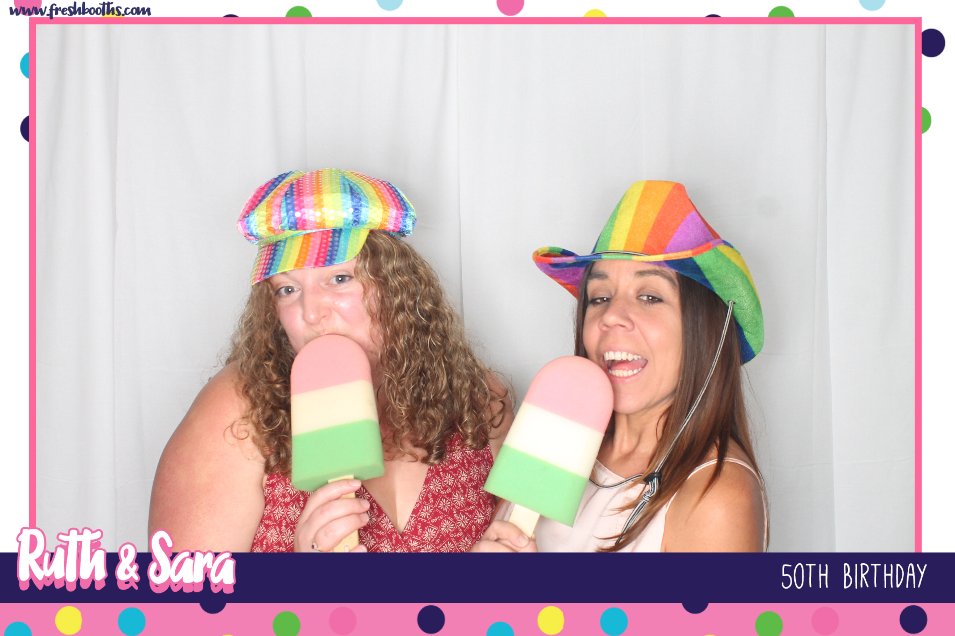 Ruth & Sara's 50th Birthday | View more photos from the event at gallery.freshbooths.com/u/FreshBooths/Ruth-Saras-50th-Birthday