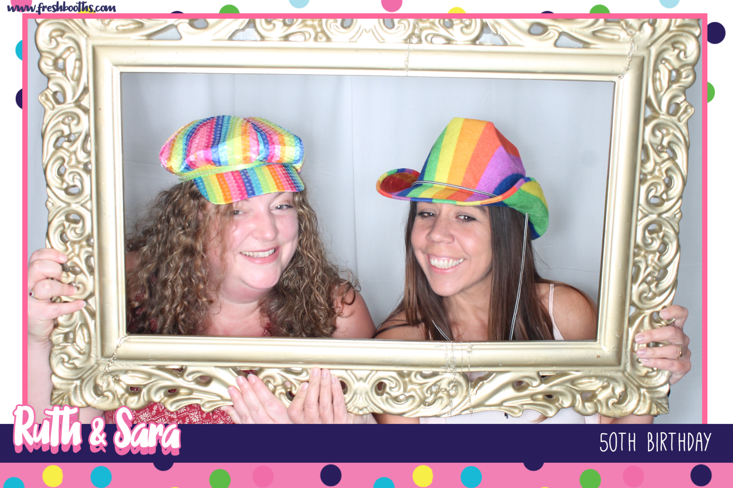 Ruth & Sara's 50th Birthday | View more photos from the event at gallery.freshbooths.com/u/FreshBooths/Ruth-Saras-50th-Birthday