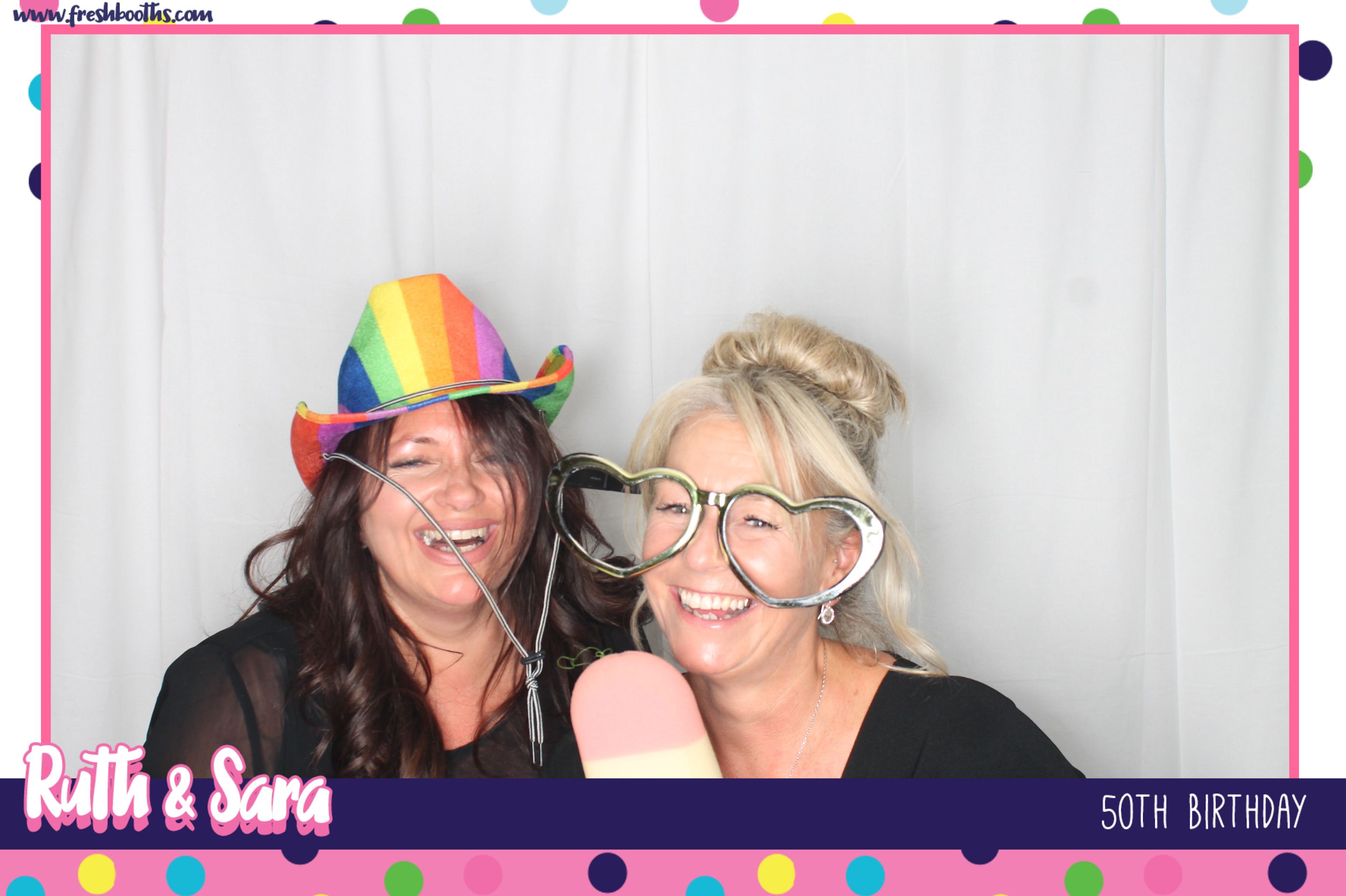 Ruth & Sara's 50th Birthday | View more photos from the event at gallery.freshbooths.com/u/FreshBooths/Ruth-Saras-50th-Birthday