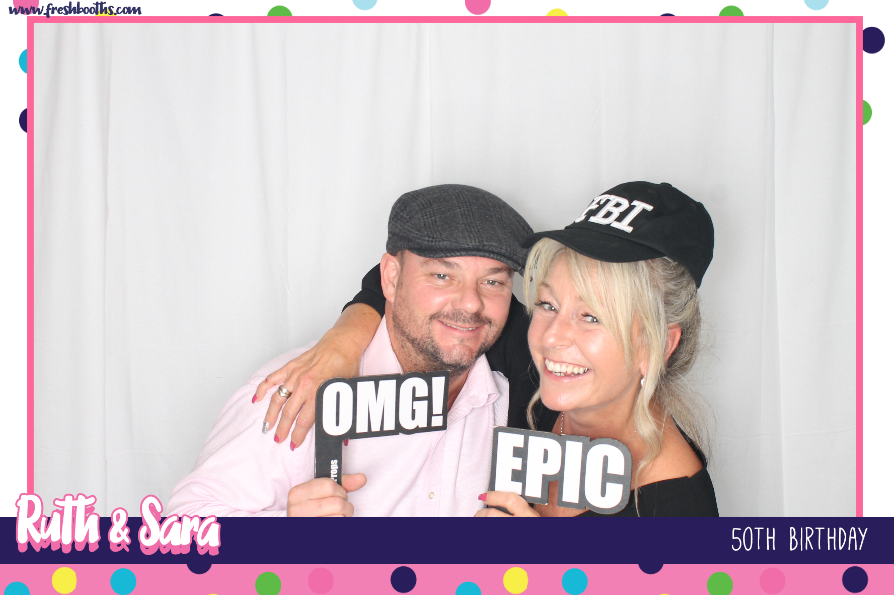 Ruth & Sara's 50th Birthday | View more photos from the event at gallery.freshbooths.com/u/FreshBooths/Ruth-Saras-50th-Birthday