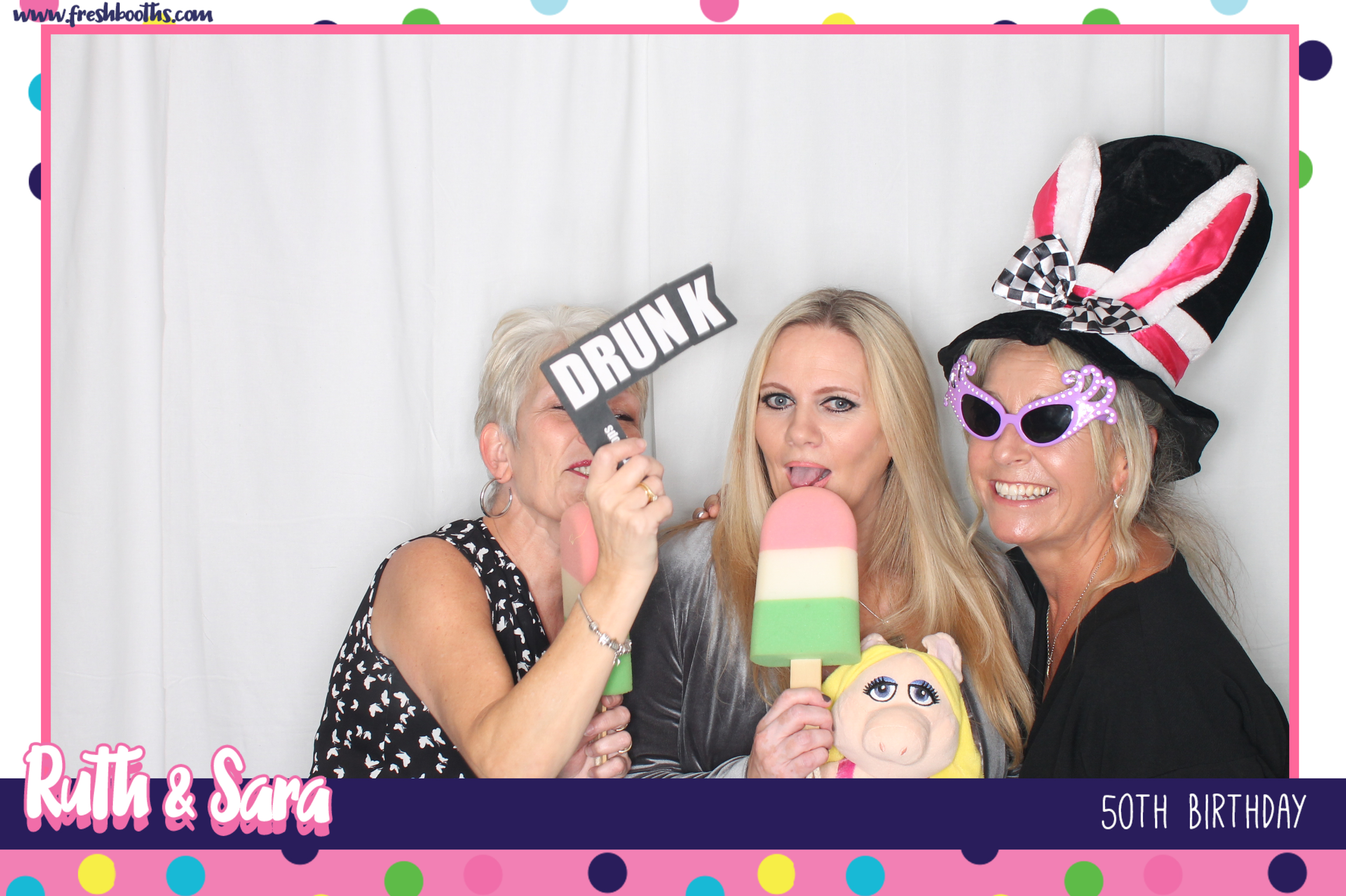 Ruth & Sara's 50th Birthday | View more photos from the event at gallery.freshbooths.com/u/FreshBooths/Ruth-Saras-50th-Birthday