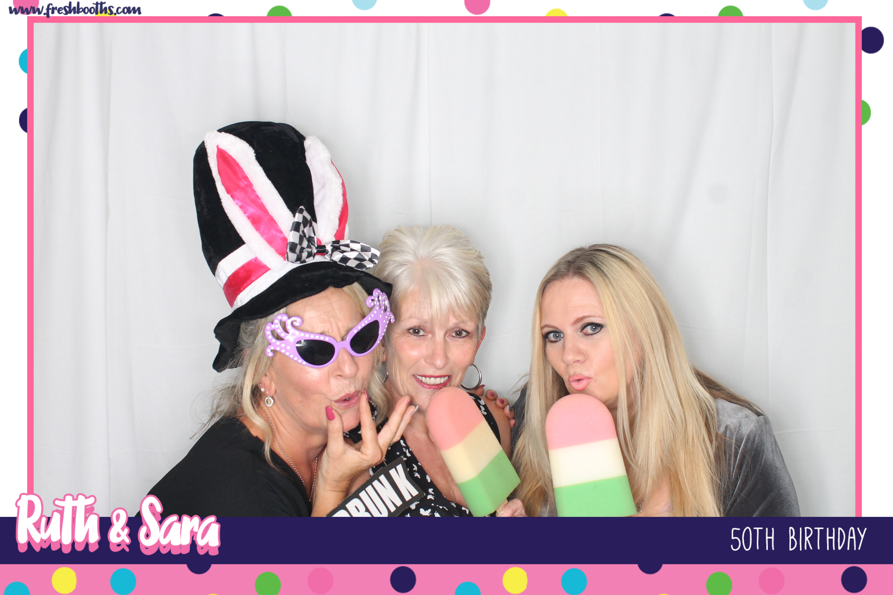 Ruth & Sara's 50th Birthday | View more photos from the event at gallery.freshbooths.com/u/FreshBooths/Ruth-Saras-50th-Birthday