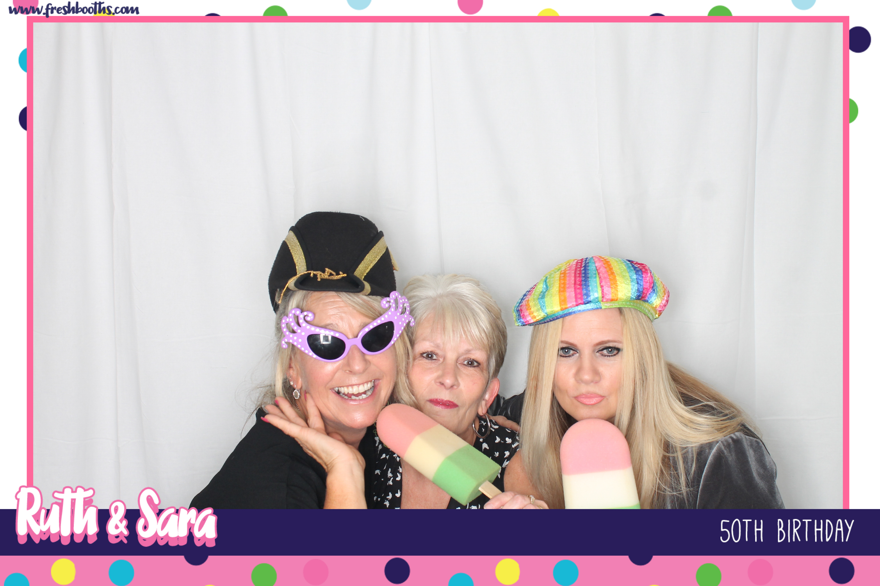 Ruth & Sara's 50th Birthday | View more photos from the event at gallery.freshbooths.com/u/FreshBooths/Ruth-Saras-50th-Birthday