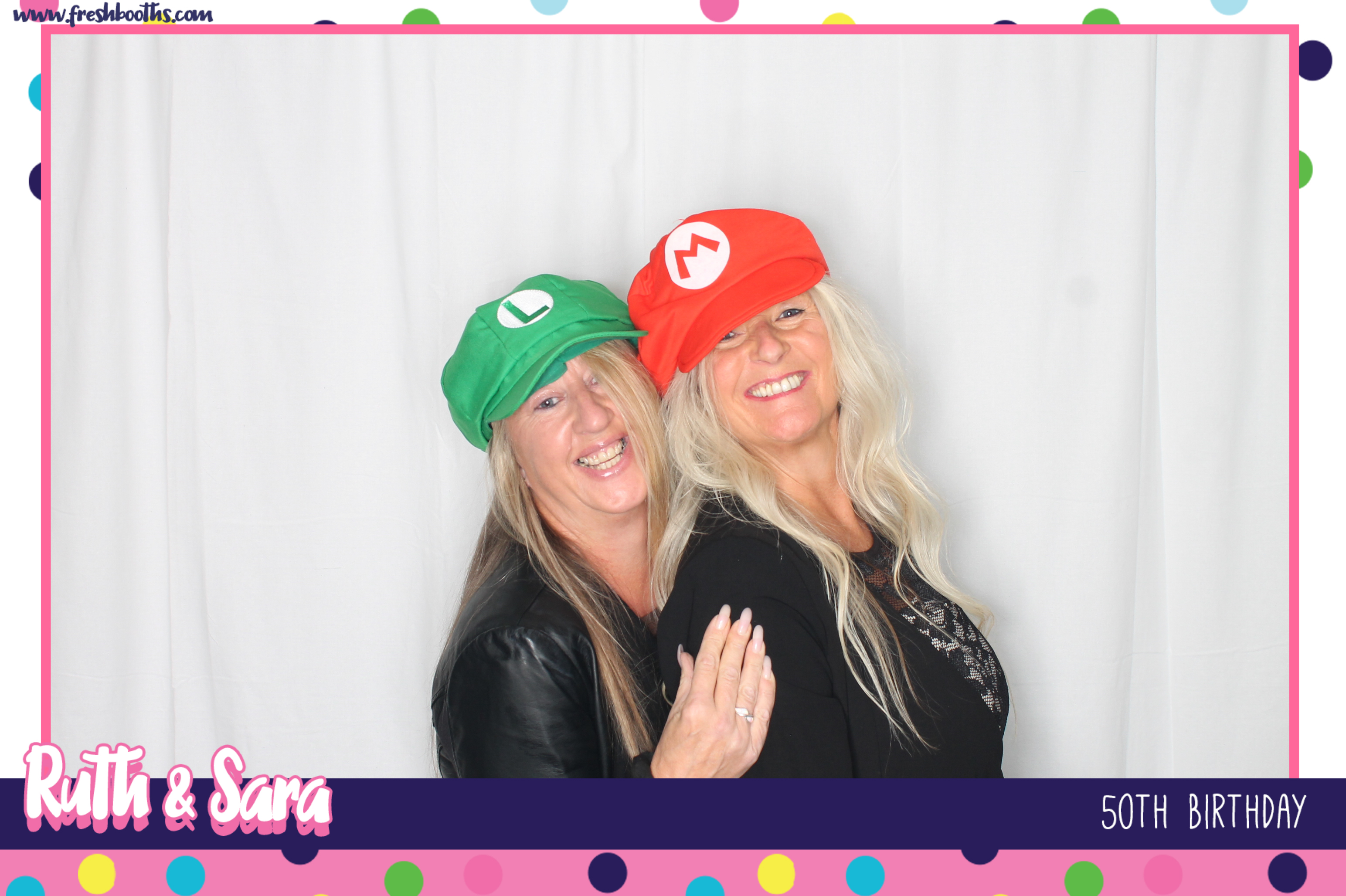 Ruth & Sara's 50th Birthday | View more photos from the event at gallery.freshbooths.com/u/FreshBooths/Ruth-Saras-50th-Birthday