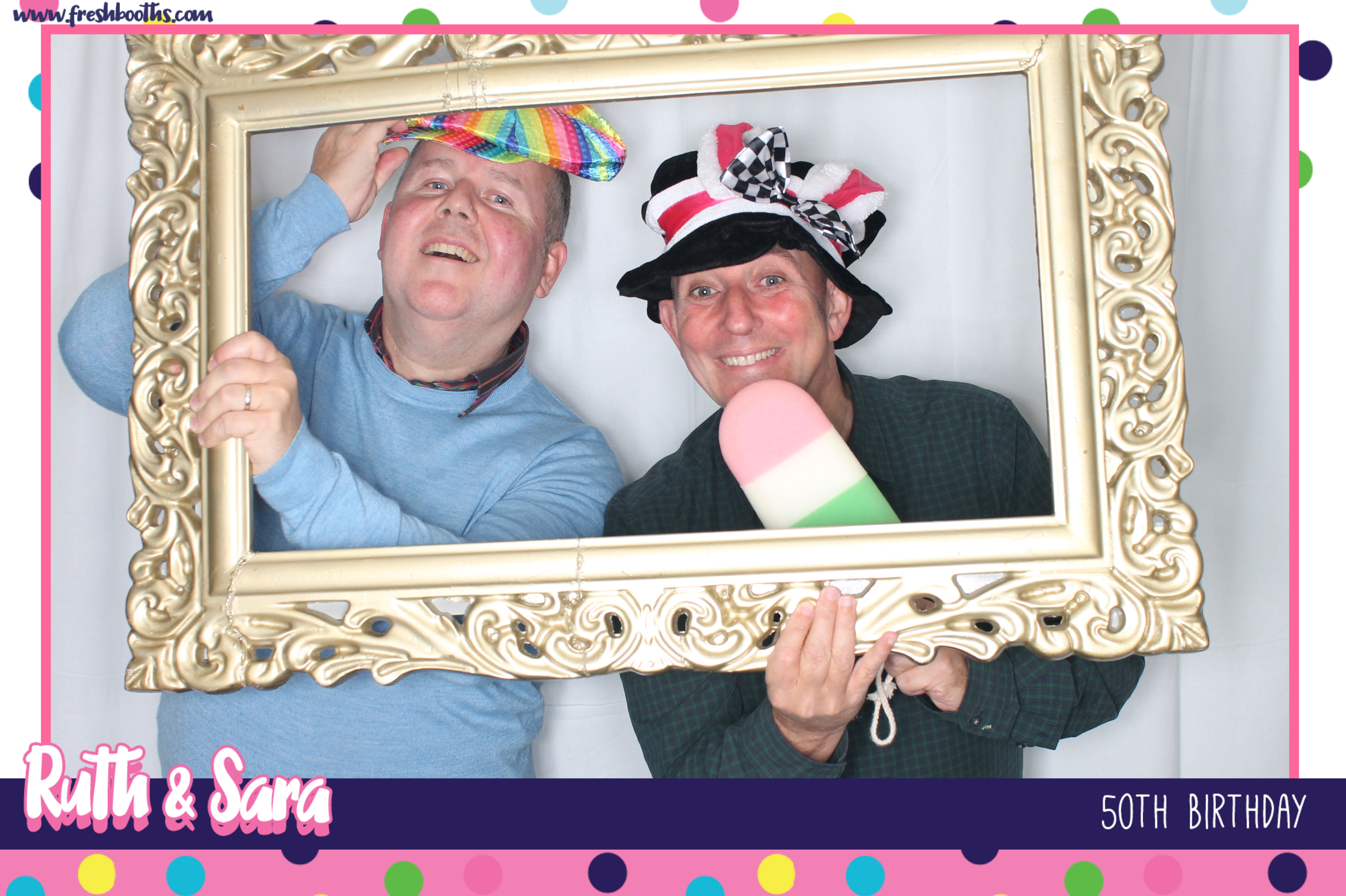 Ruth & Sara's 50th Birthday | View more photos from the event at gallery.freshbooths.com/u/FreshBooths/Ruth-Saras-50th-Birthday