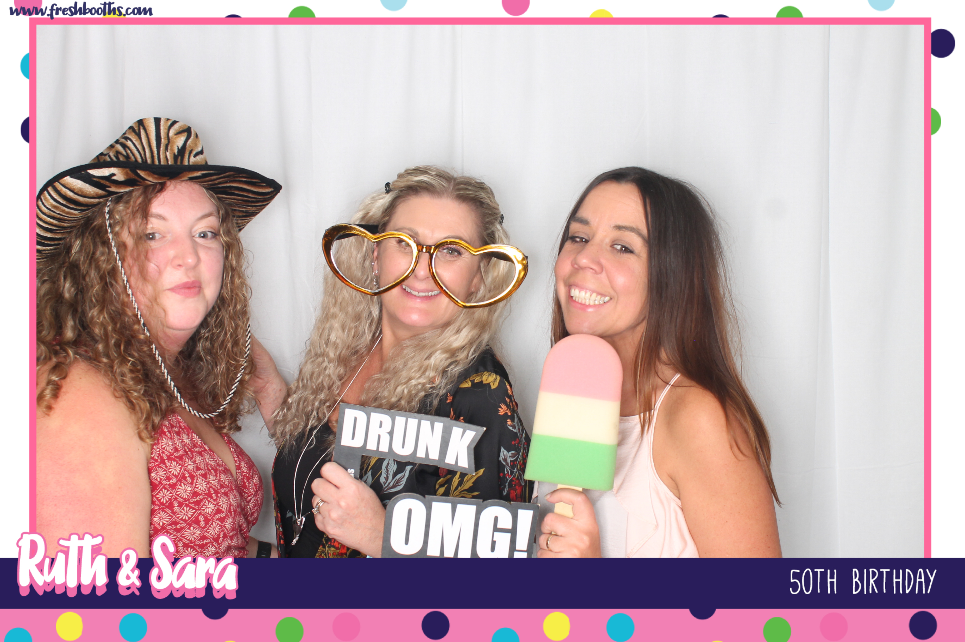 Ruth & Sara's 50th Birthday | View more photos from the event at gallery.freshbooths.com/u/FreshBooths/Ruth-Saras-50th-Birthday