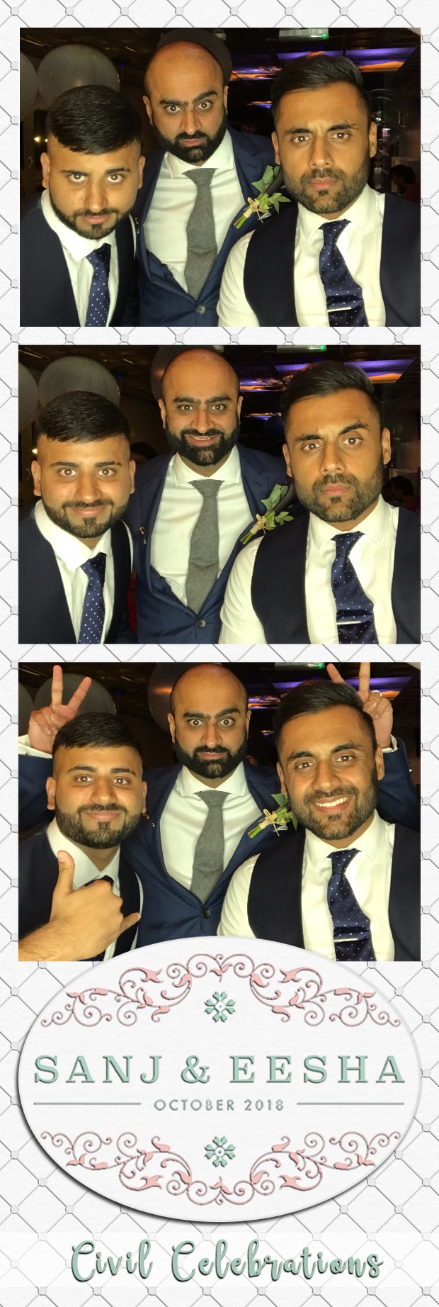 Sanj & Eesha’s Civil Celebration | View more photos from the event at gallery.freshbooths.com/u/FreshBooths/Sanj-Eesha’s-Civil-Celebration
