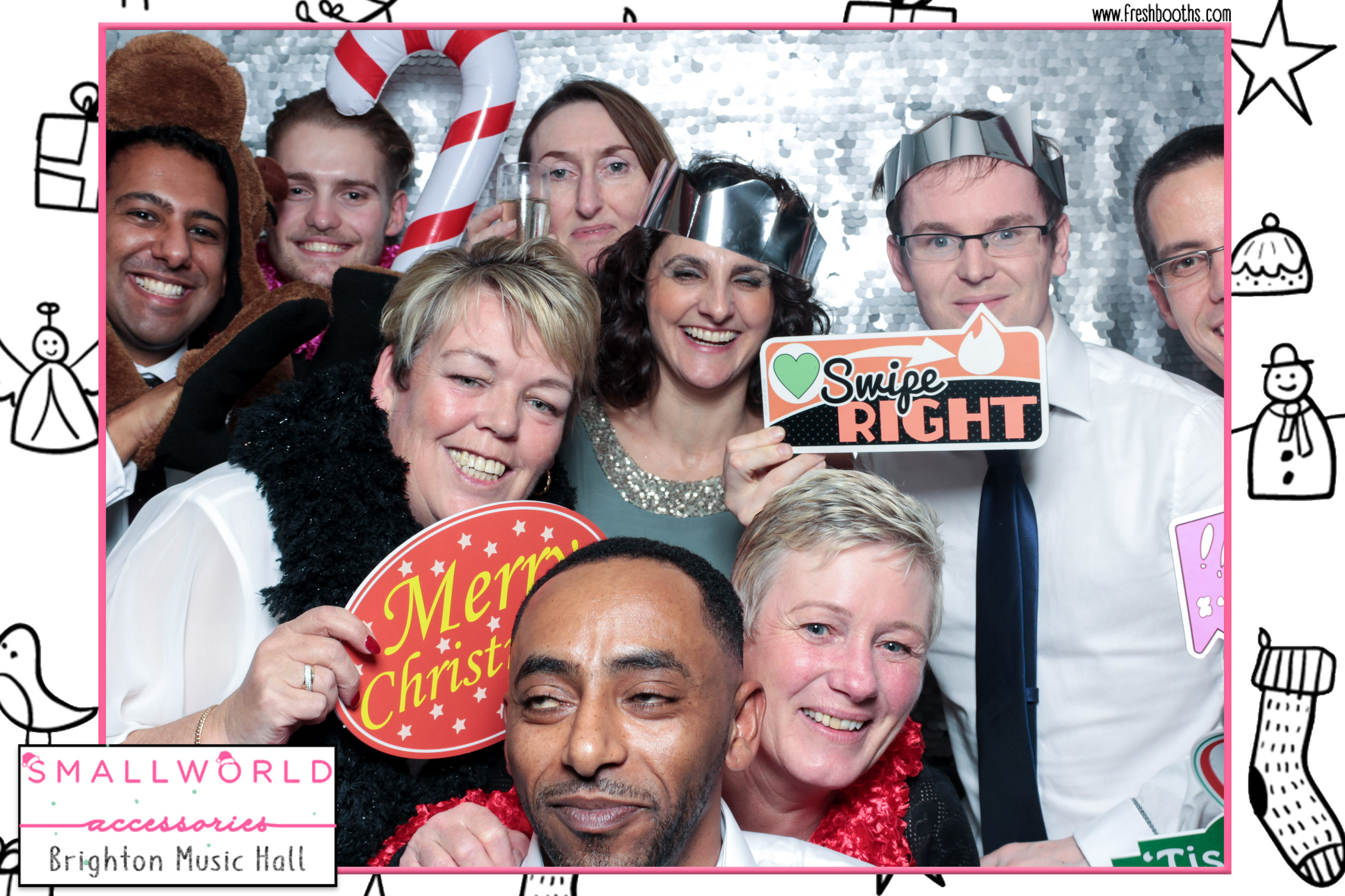 Smallworld Accessories Xmas Party | View more photos from the event at gallery.freshbooths.com/u/FreshBooths/Smallworld-Accessories-Xmas-Party
