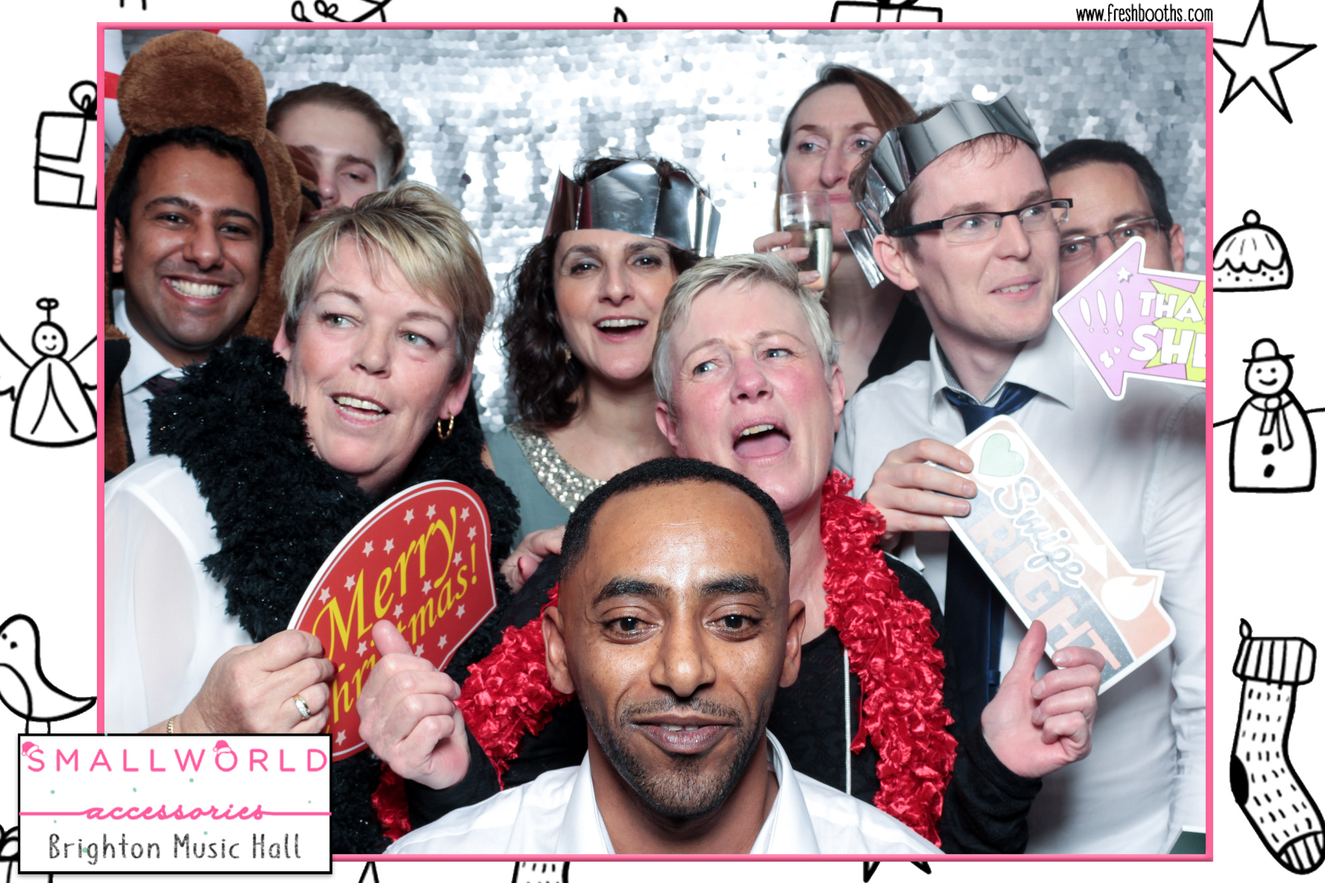 Smallworld Accessories Xmas Party | View more photos from the event at gallery.freshbooths.com/u/FreshBooths/Smallworld-Accessories-Xmas-Party
