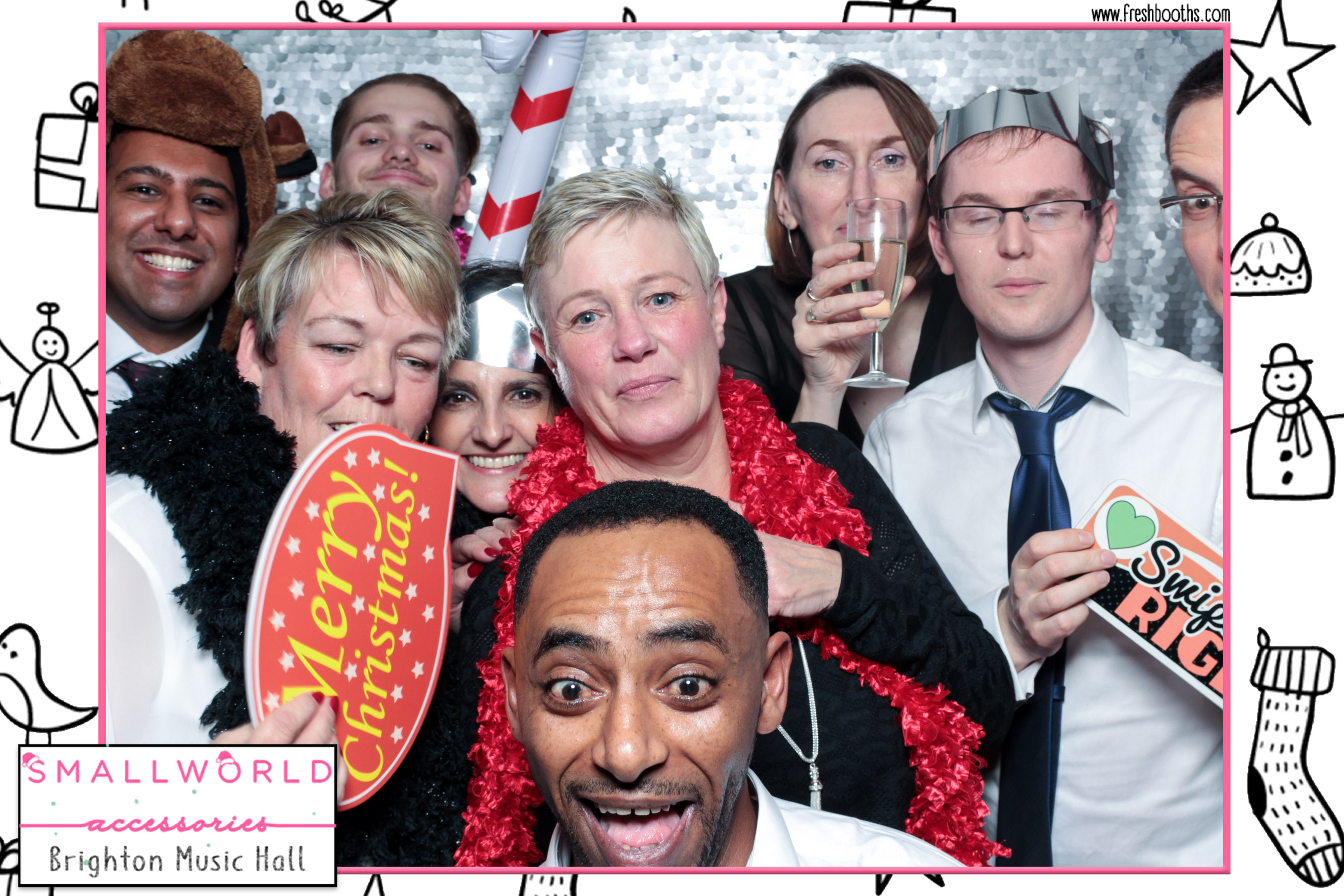 Smallworld Accessories Xmas Party | View more photos from the event at gallery.freshbooths.com/u/FreshBooths/Smallworld-Accessories-Xmas-Party